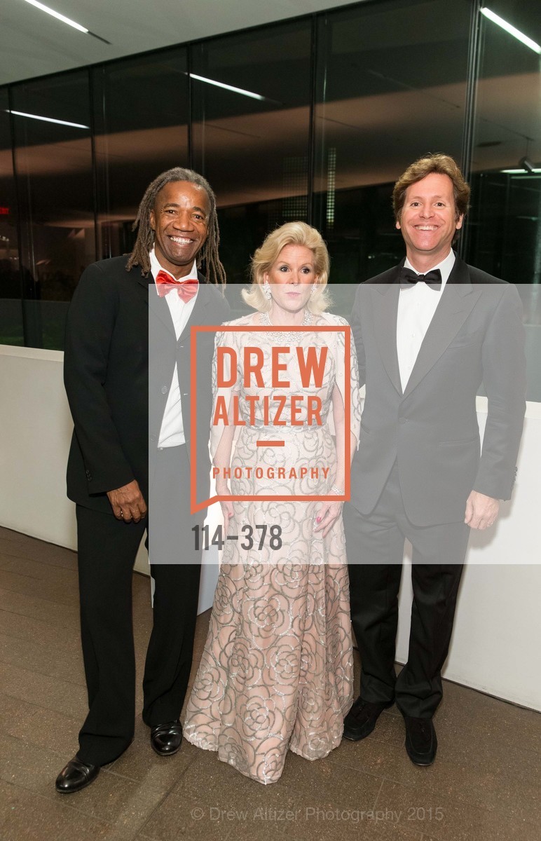 Walter Hood, Dede Wilsey, Trevor Traina, Tenth Anniversary Celebration of the New de Young Museum, de Young Museum. 50 Hagiwara Tea Garden Dr, October 14th, 2015,Drew Altizer, Drew Altizer Photography, full-service agency, private events, San Francisco photographer, photographer california