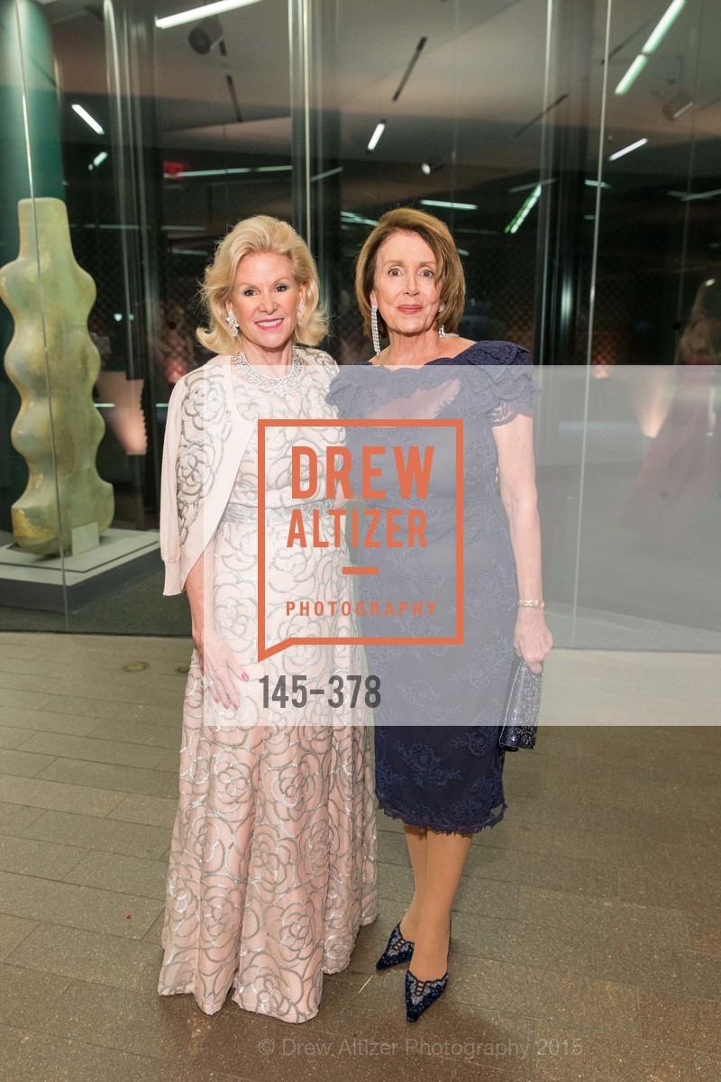 Dede Wilsey, Nancy Pelosi, Tenth Anniversary Celebration of the New de Young Museum, de Young Museum. 50 Hagiwara Tea Garden Dr, October 14th, 2015,Drew Altizer, Drew Altizer Photography, full-service agency, private events, San Francisco photographer, photographer california