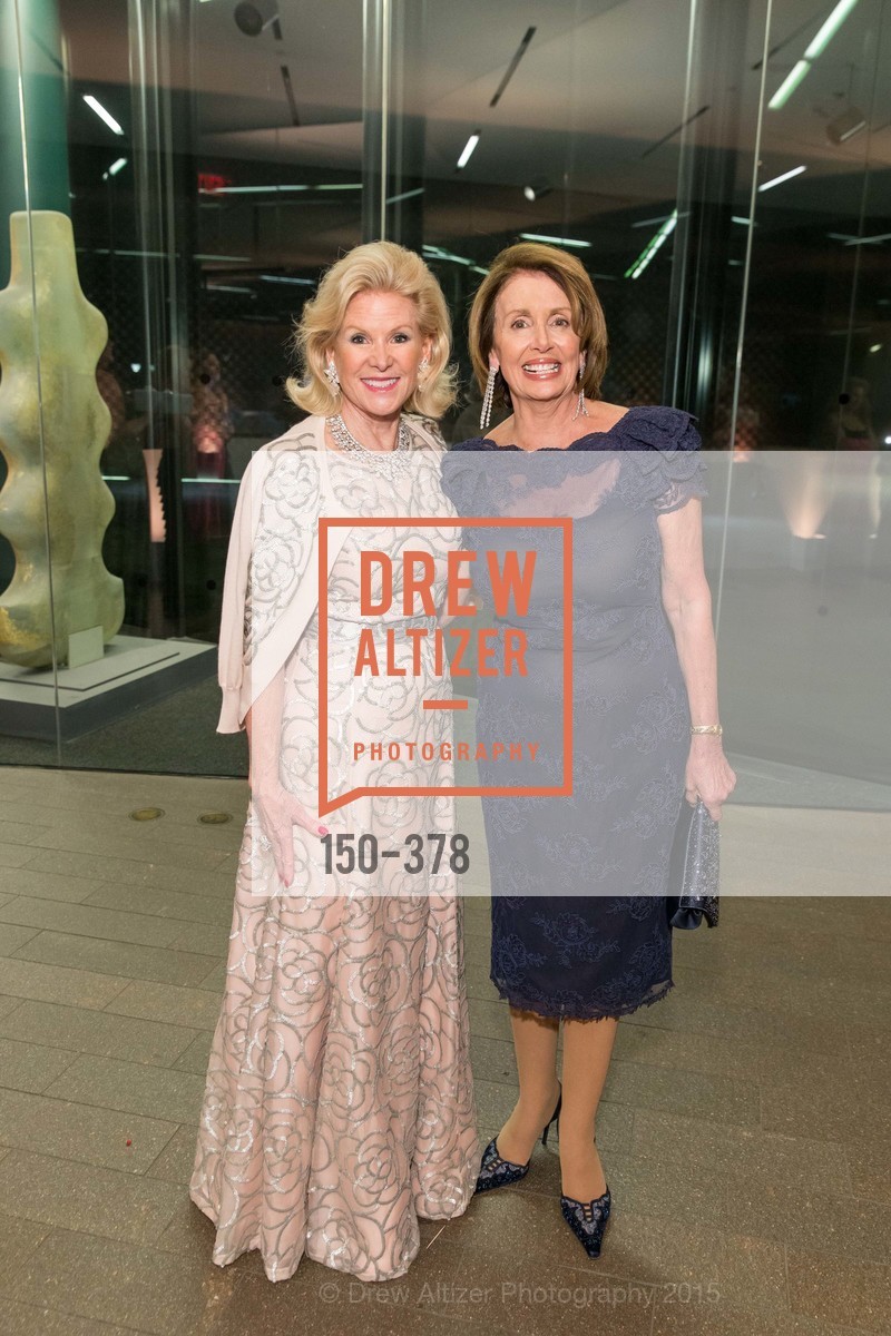 Dede Wilsey, Nancy Pelosi, Tenth Anniversary Celebration of the New de Young Museum, de Young Museum. 50 Hagiwara Tea Garden Dr, October 14th, 2015,Drew Altizer, Drew Altizer Photography, full-service agency, private events, San Francisco photographer, photographer california