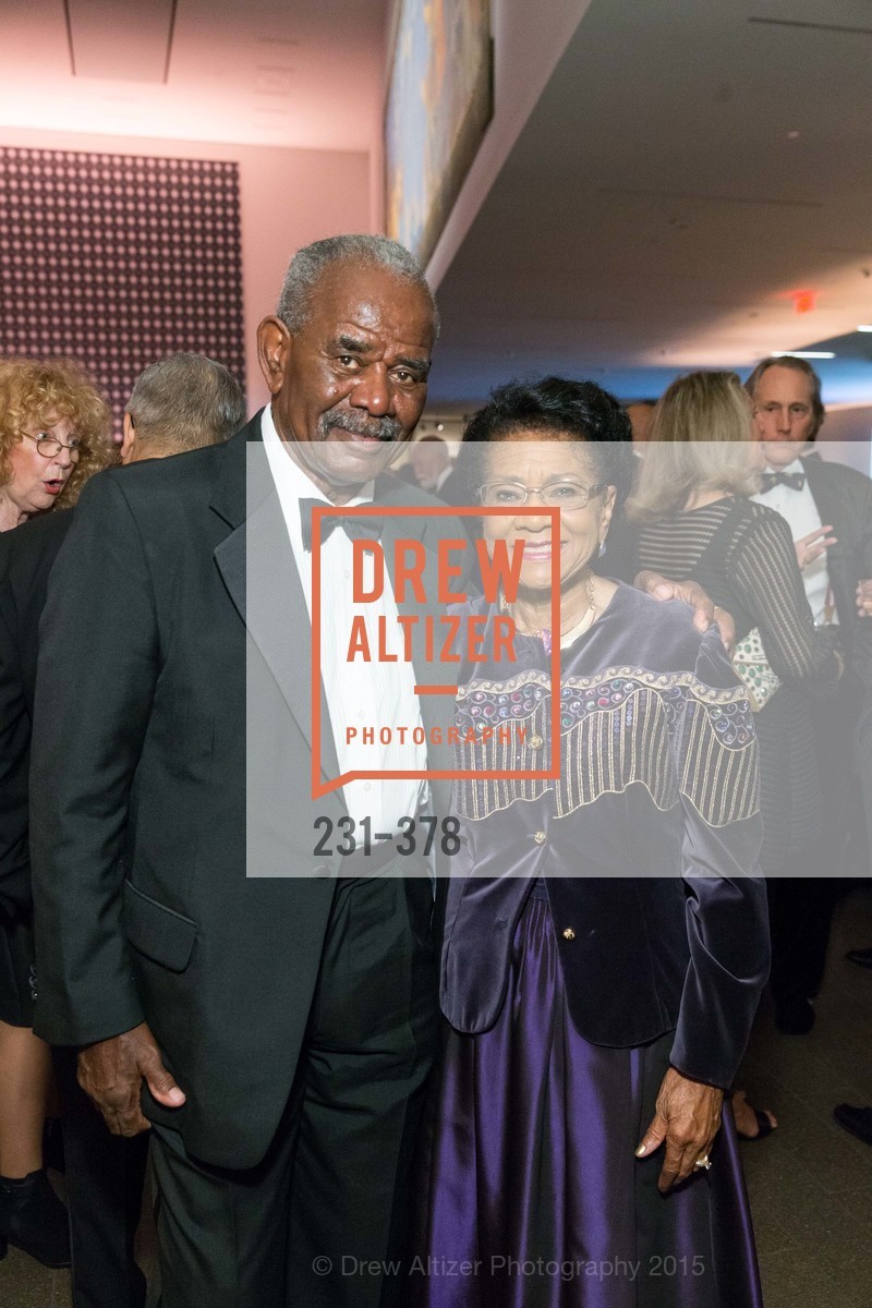 William Moore, Belva Davis, Tenth Anniversary Celebration of the New de Young Museum, de Young Museum. 50 Hagiwara Tea Garden Dr, October 14th, 2015,Drew Altizer, Drew Altizer Photography, full-service agency, private events, San Francisco photographer, photographer california
