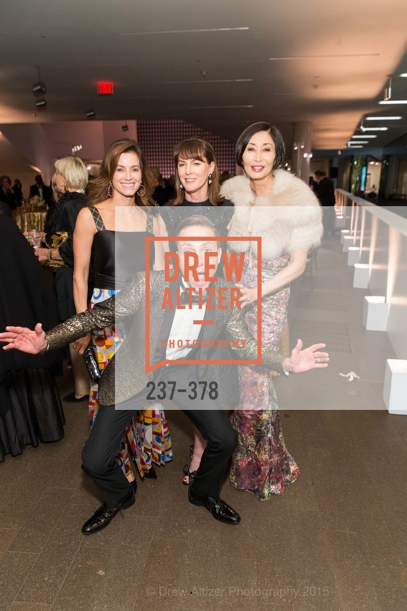 Carol Bonnie, Ken Fulk, Allison Speer, Yurie Pascarella, Tenth Anniversary Celebration of the New de Young Museum, de Young Museum. 50 Hagiwara Tea Garden Dr, October 14th, 2015,Drew Altizer, Drew Altizer Photography, full-service agency, private events, San Francisco photographer, photographer california
