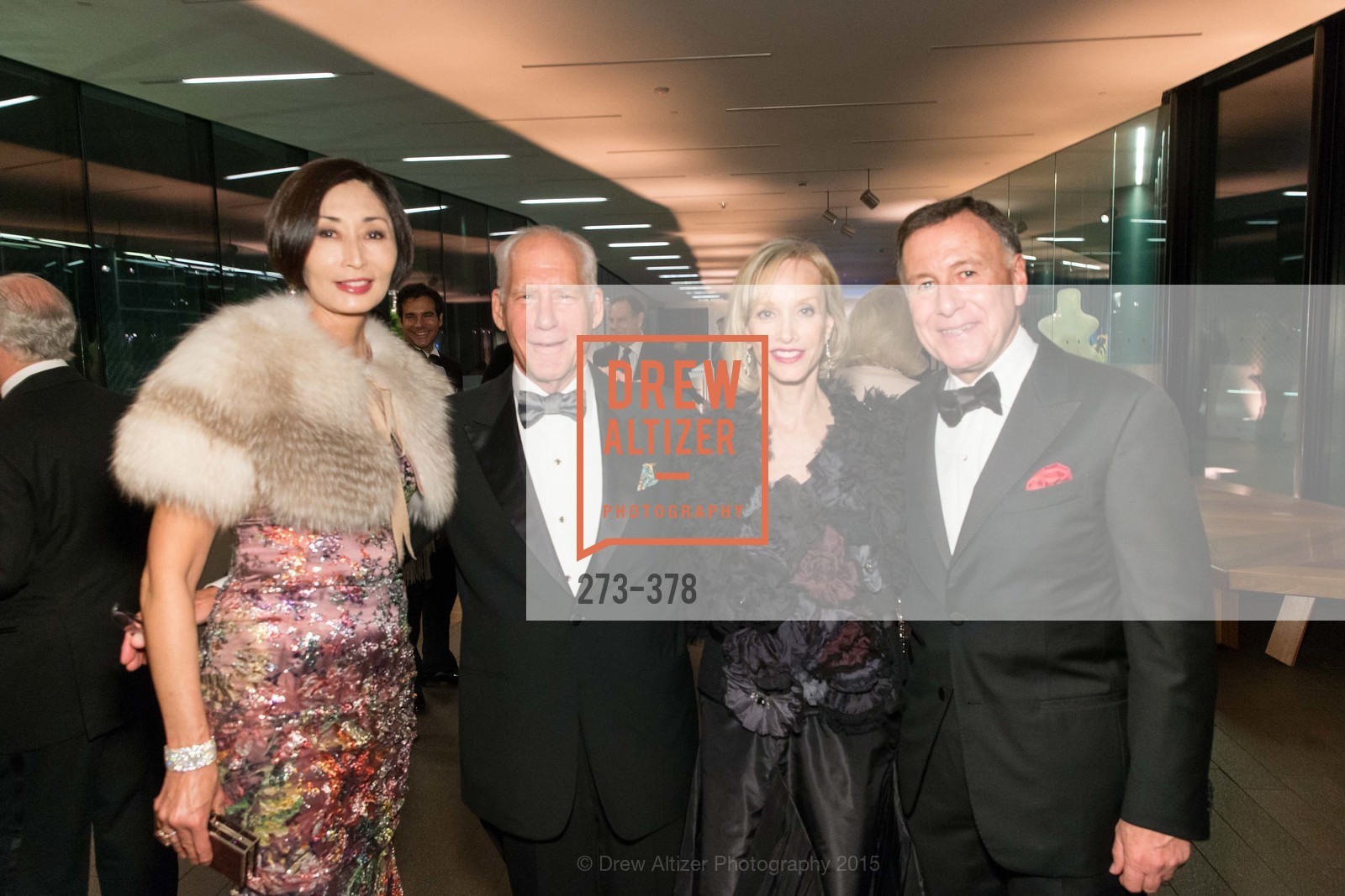 Yurie Pascarella, Gary Shansby, OJ Shansby, Carl Pascarella, Tenth Anniversary Celebration of the New de Young Museum, de Young Museum. 50 Hagiwara Tea Garden Dr, October 14th, 2015,Drew Altizer, Drew Altizer Photography, full-service event agency, private events, San Francisco photographer, photographer California