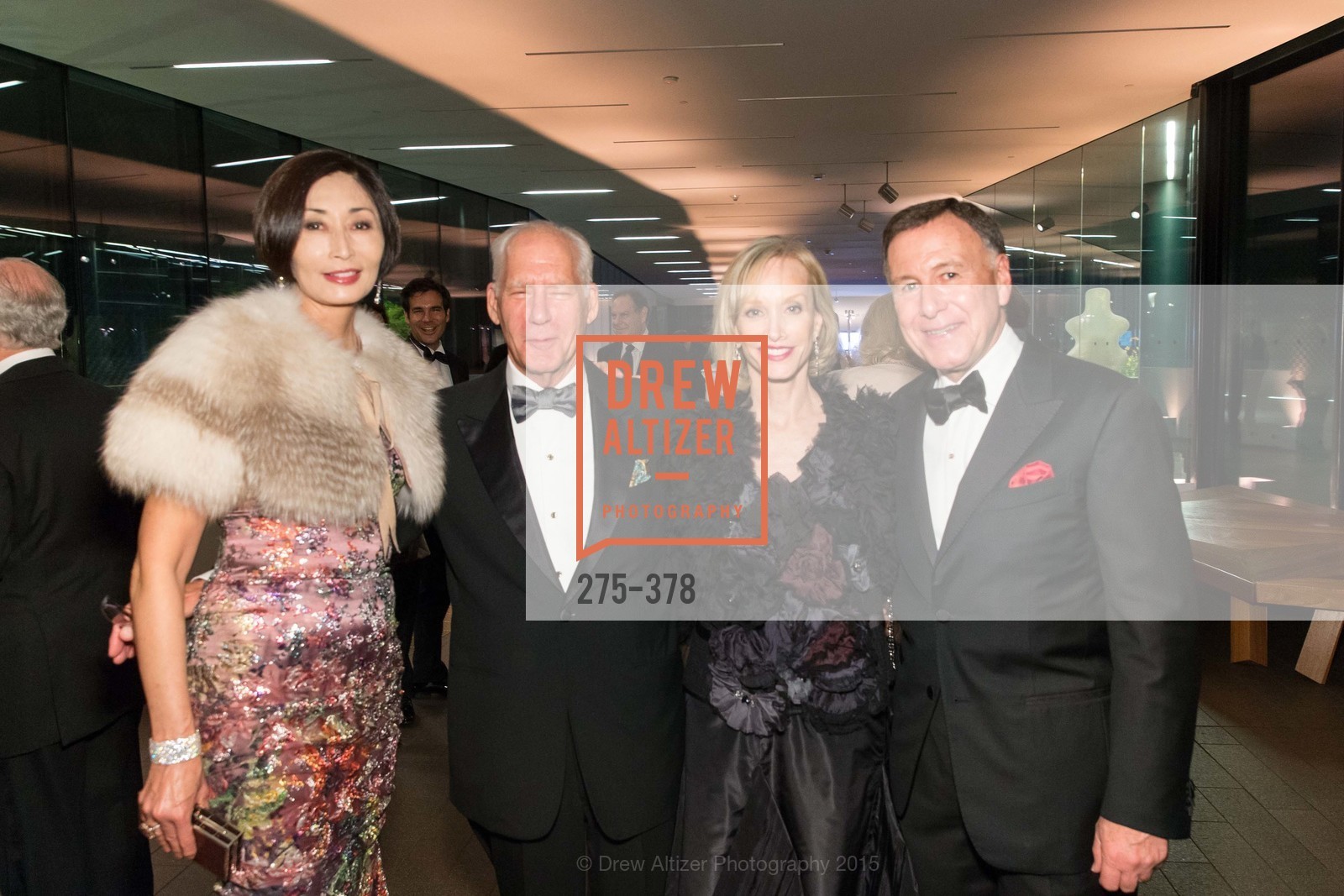 Yurie Pascarella, Gary Shansby, OJ Shansby, Carl Pascarella, Tenth Anniversary Celebration of the New de Young Museum, de Young Museum. 50 Hagiwara Tea Garden Dr, October 14th, 2015,Drew Altizer, Drew Altizer Photography, full-service agency, private events, San Francisco photographer, photographer california