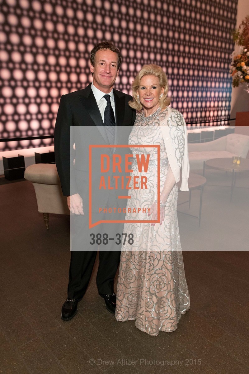 Todd Traina, Dede Wilsey, Tenth Anniversary Celebration of the New de Young Museum, de Young Museum. 50 Hagiwara Tea Garden Dr, October 14th, 2015