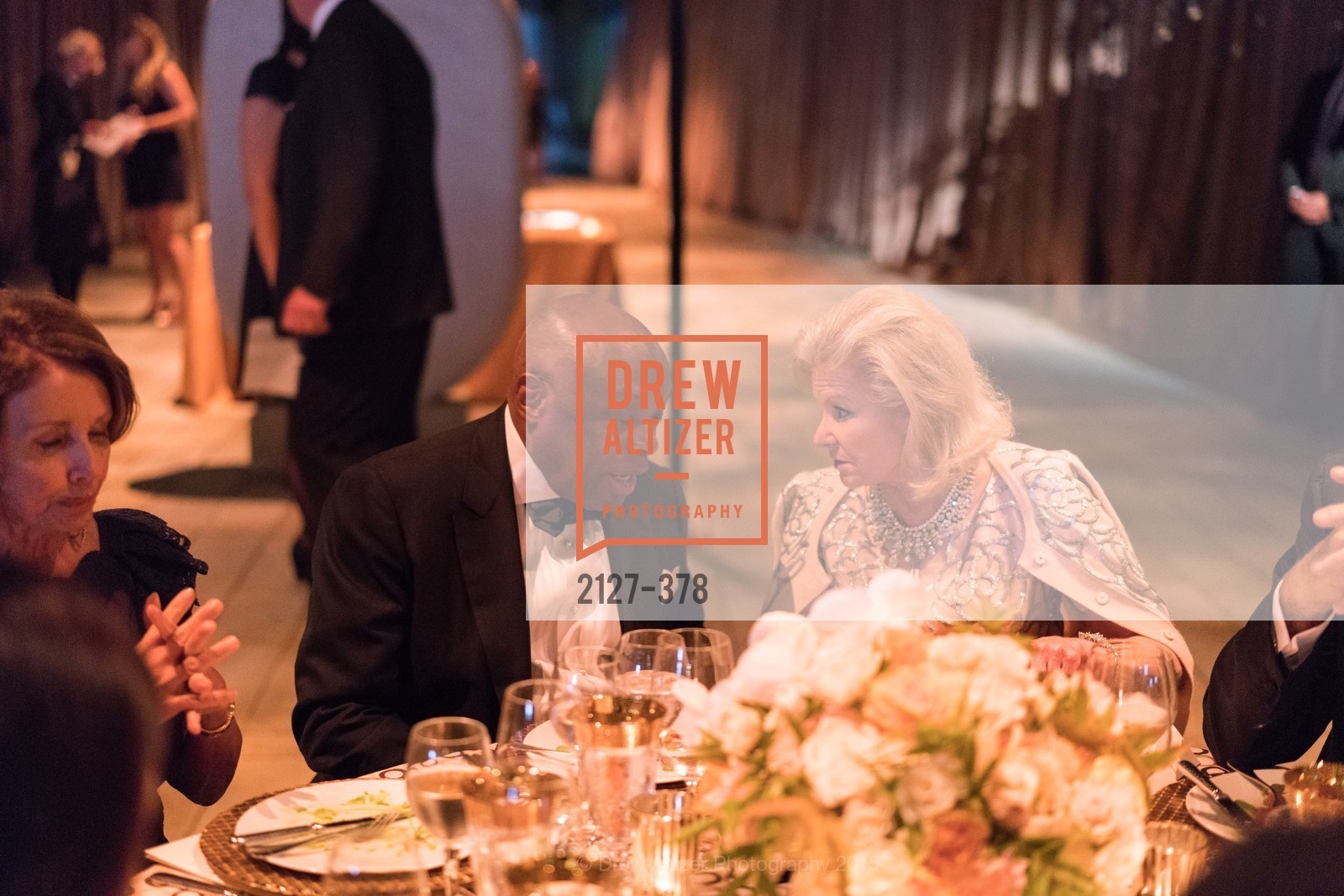 Willie Brown, Dede Wilsey, Tenth Anniversary Celebration of the New de Young Museum, de Young Museum. 50 Hagiwara Tea Garden Dr, October 14th, 2015,Drew Altizer, Drew Altizer Photography, full-service agency, private events, San Francisco photographer, photographer california