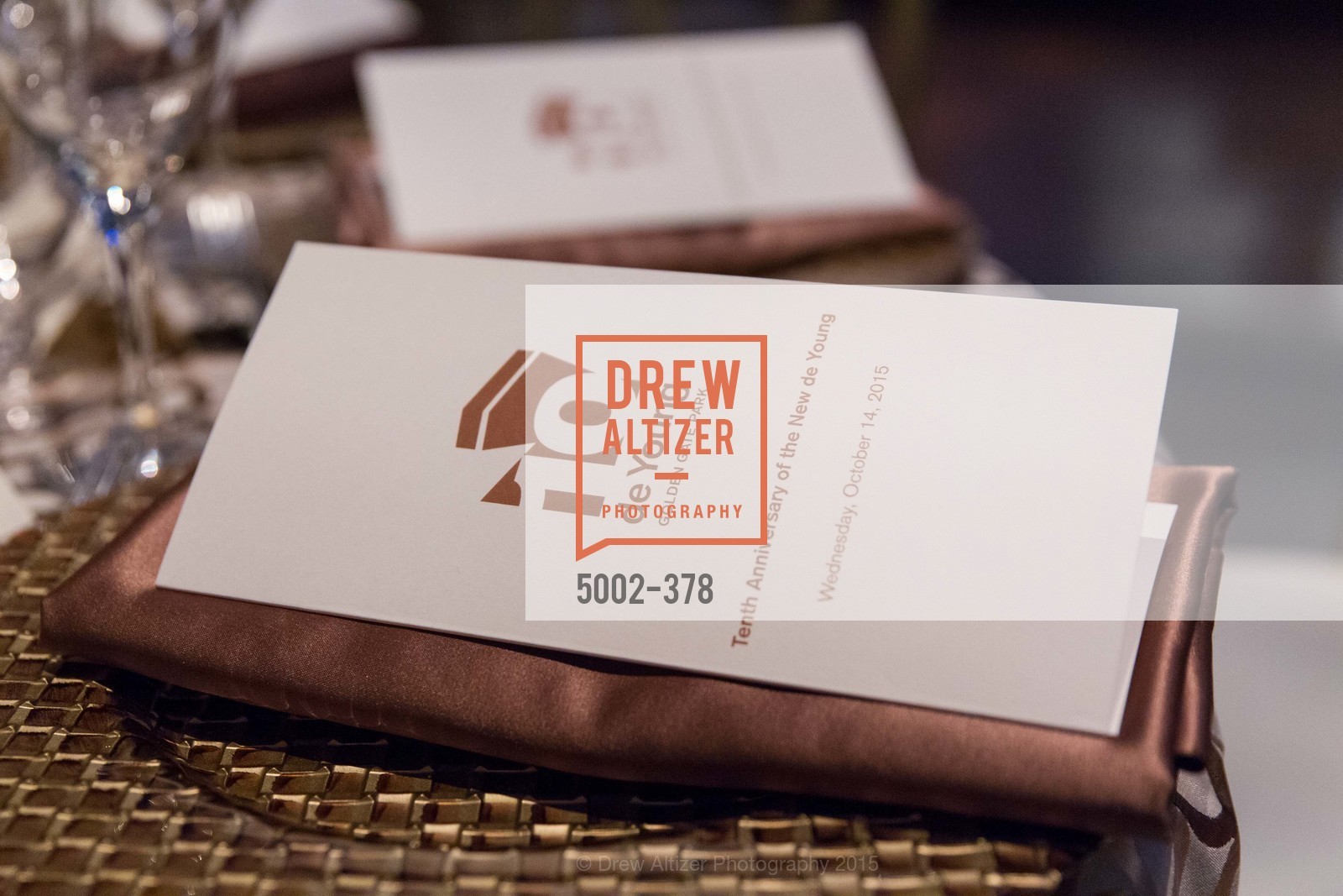 Atmosphere, Tenth Anniversary Celebration of the New de Young Museum, de Young Museum. 50 Hagiwara Tea Garden Dr, October 14th, 2015,Drew Altizer, Drew Altizer Photography, full-service agency, private events, San Francisco photographer, photographer california