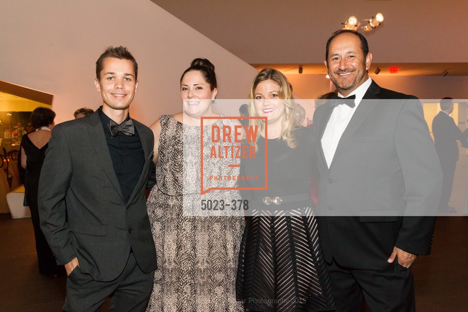 Mark Paddon, Erin Garcia, Miriam Newcomer, Gary Castro, Tenth Anniversary Celebration of the New de Young Museum, de Young Museum. 50 Hagiwara Tea Garden Dr, October 14th, 2015,Drew Altizer, Drew Altizer Photography, full-service agency, private events, San Francisco photographer, photographer california