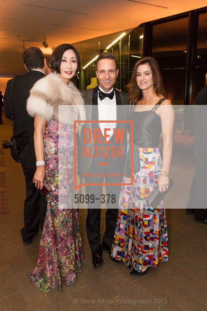 Yurie Pascarella, Ken Fulk, Carol Bonnie, Tenth Anniversary Celebration of the New de Young Museum, de Young Museum. 50 Hagiwara Tea Garden Dr, October 14th, 2015,Drew Altizer, Drew Altizer Photography, full-service agency, private events, San Francisco photographer, photographer california