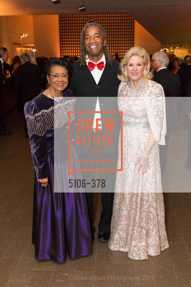 Belva Davis, Dede Wilsey, Tenth Anniversary Celebration of the New de Young Museum, de Young Museum. 50 Hagiwara Tea Garden Dr, October 14th, 2015,Drew Altizer, Drew Altizer Photography, full-service agency, private events, San Francisco photographer, photographer california