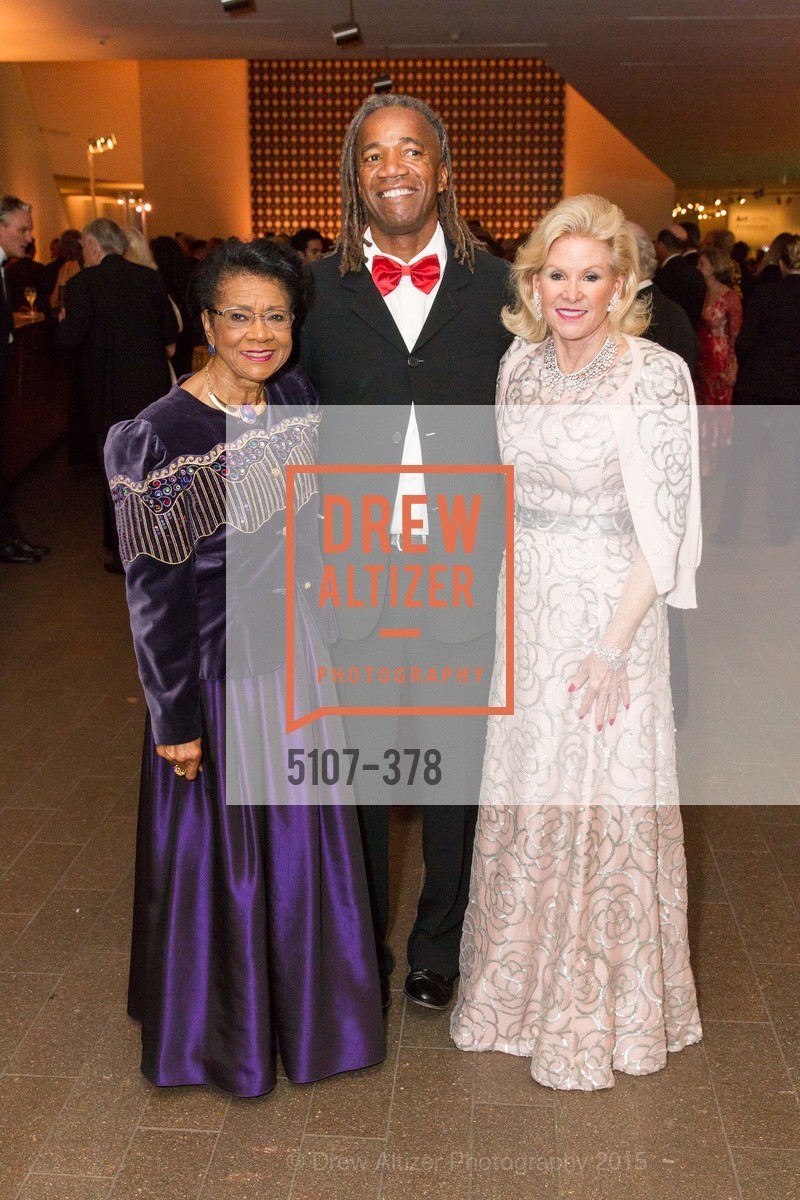 Belva Davis, Dede Wilsey, Tenth Anniversary Celebration of the New de Young Museum, de Young Museum. 50 Hagiwara Tea Garden Dr, October 14th, 2015,Drew Altizer, Drew Altizer Photography, full-service agency, private events, San Francisco photographer, photographer california