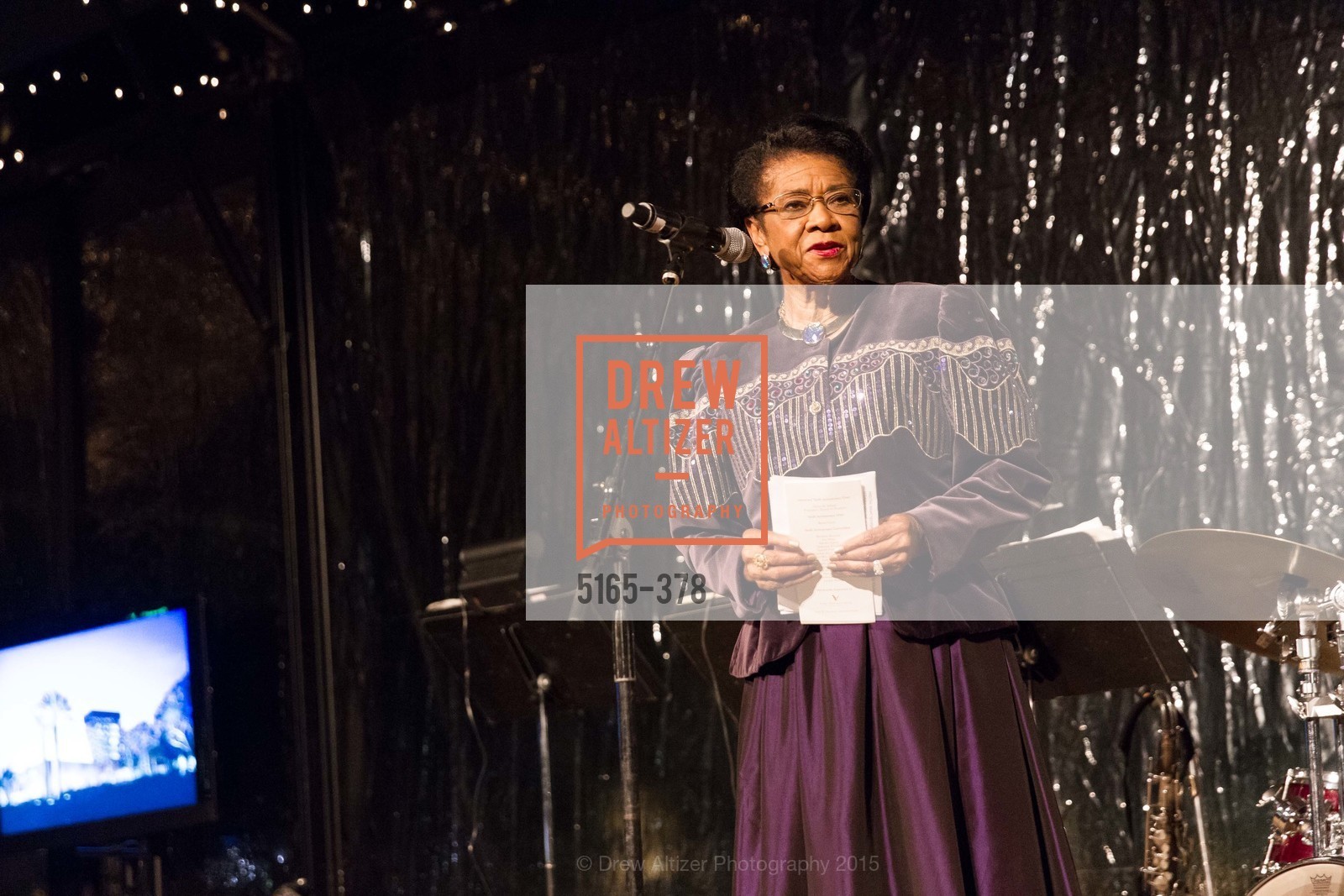 Belva Davis, Tenth Anniversary Celebration of the New de Young Museum, de Young Museum. 50 Hagiwara Tea Garden Dr, October 14th, 2015