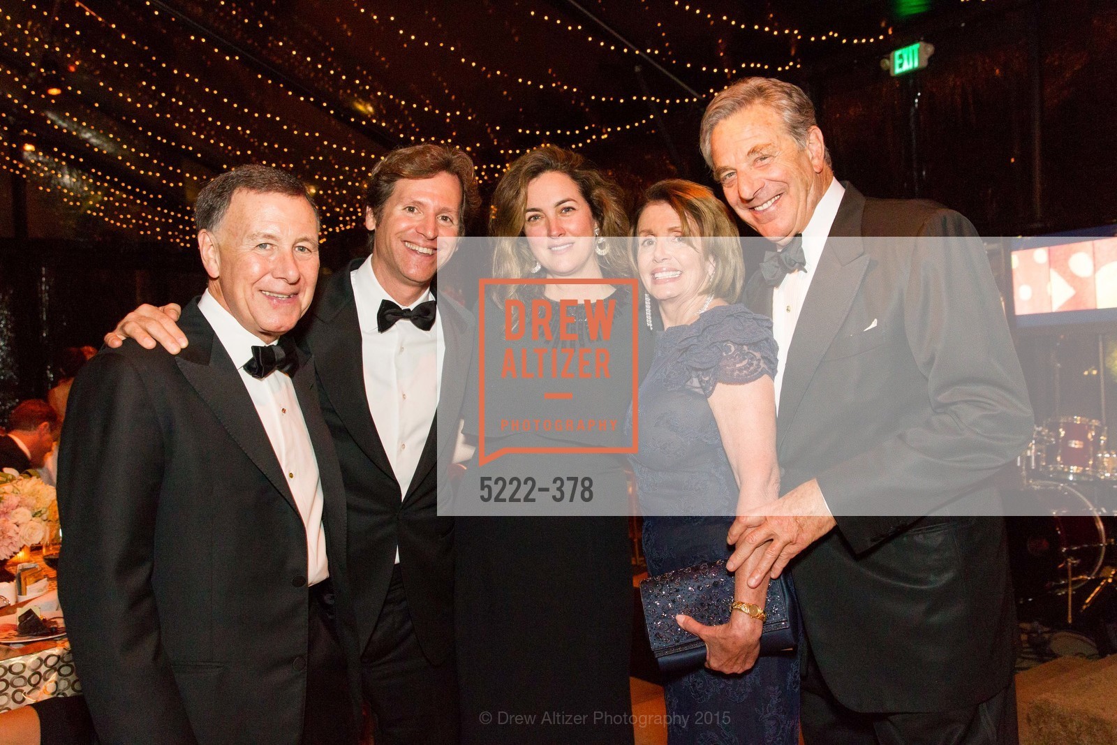 Carl Pascarella, Trevor Traina, Alexis Traina, Nancy Pelosi, Paul Pelosi, Tenth Anniversary Celebration of the New de Young Museum, de Young Museum. 50 Hagiwara Tea Garden Dr, October 14th, 2015,Drew Altizer, Drew Altizer Photography, full-service agency, private events, San Francisco photographer, photographer california