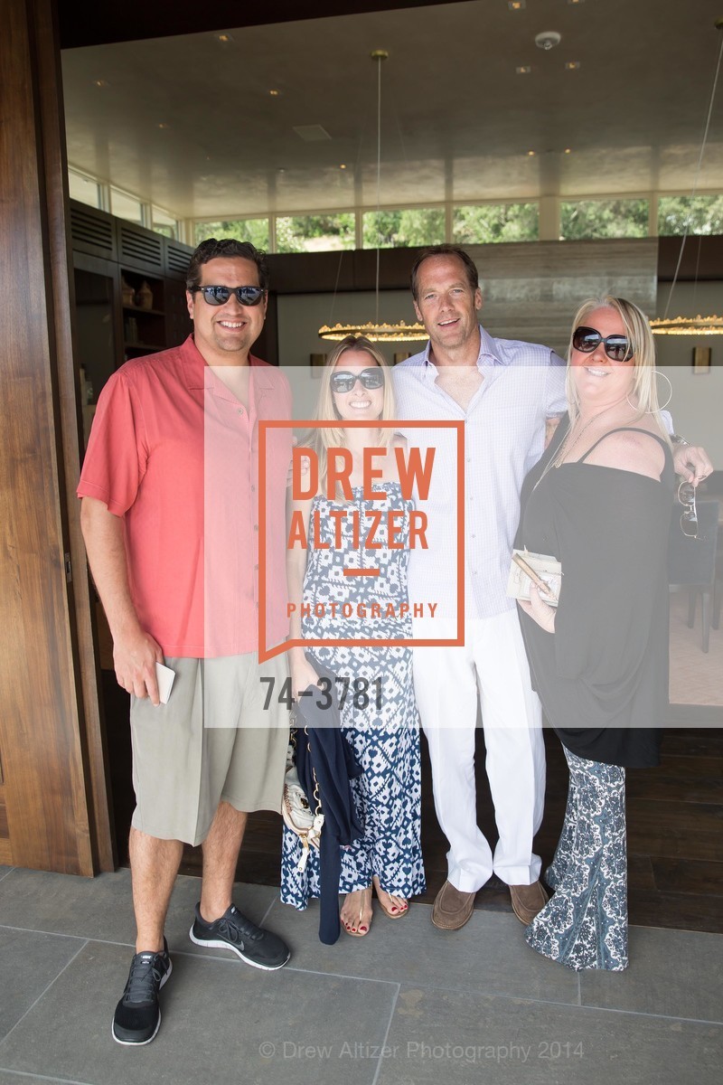 Peter Stern, Shyla Henderickson, Doug Hendrickson, Lori Puccinelli Stern, CAMP HAMEL: Hamel Family Wines Grand Opening, US, May 17th, 2014, Photo #74-3781 Peter Stern, Shyla Henderickson, Doug Hendrickson, Lori Puccinelli Stern, Photo #74-3781