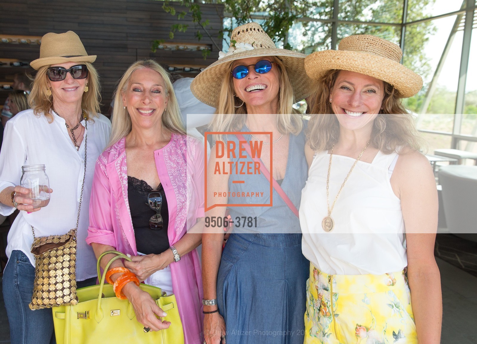 Carla Miller, Betsy Linder, J'Nell Laikin, Ann Borgman, CAMP HAMEL: Hamel Family Wines Grand Opening, US, May 17th, 2014, Photo #9506-3781 Carla Miller, Betsy Linder, J'Nell Laikin, Ann Borgman, Photo #9506-3781