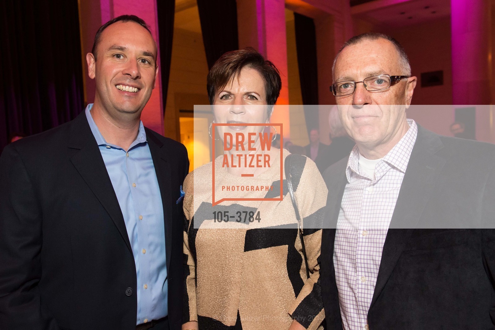 Andy Sackley, Maureen Ware, Greg Ware, UCSF Partners In Care CIRQUE DU SOIREE, US, November 14th, 2014, Photo #105-3784 Andy Sackley, Maureen Ware, Greg Ware, Photo #105-3784