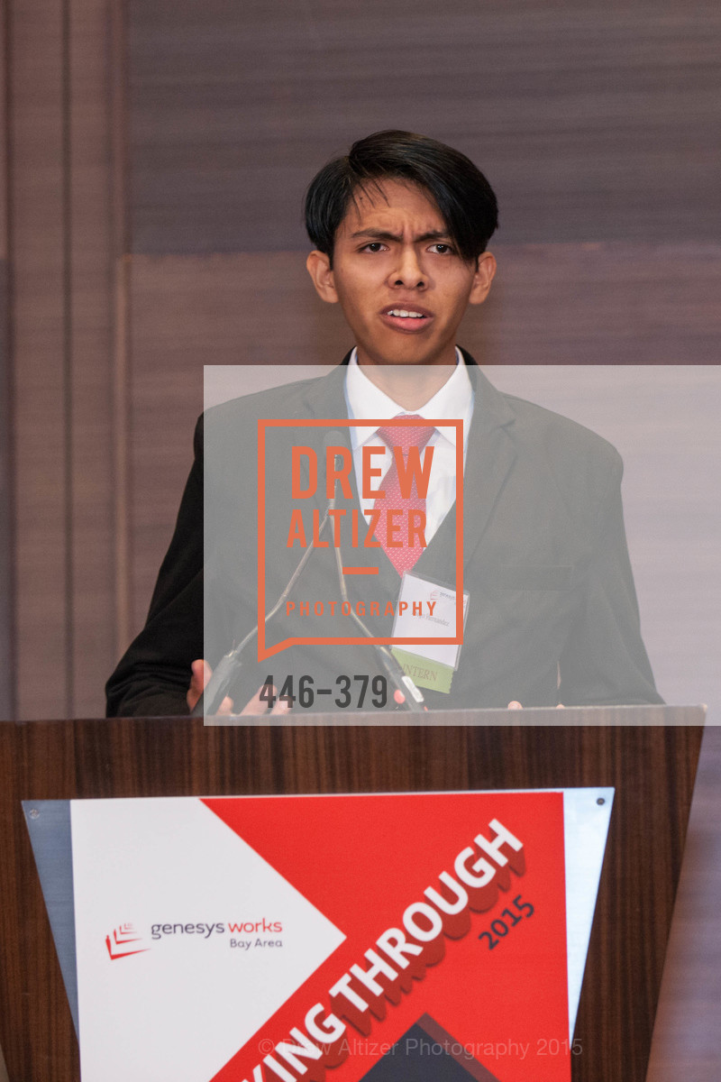 Diego Hernandez, Genesys Works Bay Area Presents BREAKING THROUGH, St. Regis Hotel. 125 3rd St, October 14th, 2015,Drew Altizer, Drew Altizer Photography, full-service event agency, private events, San Francisco photographer, photographer California