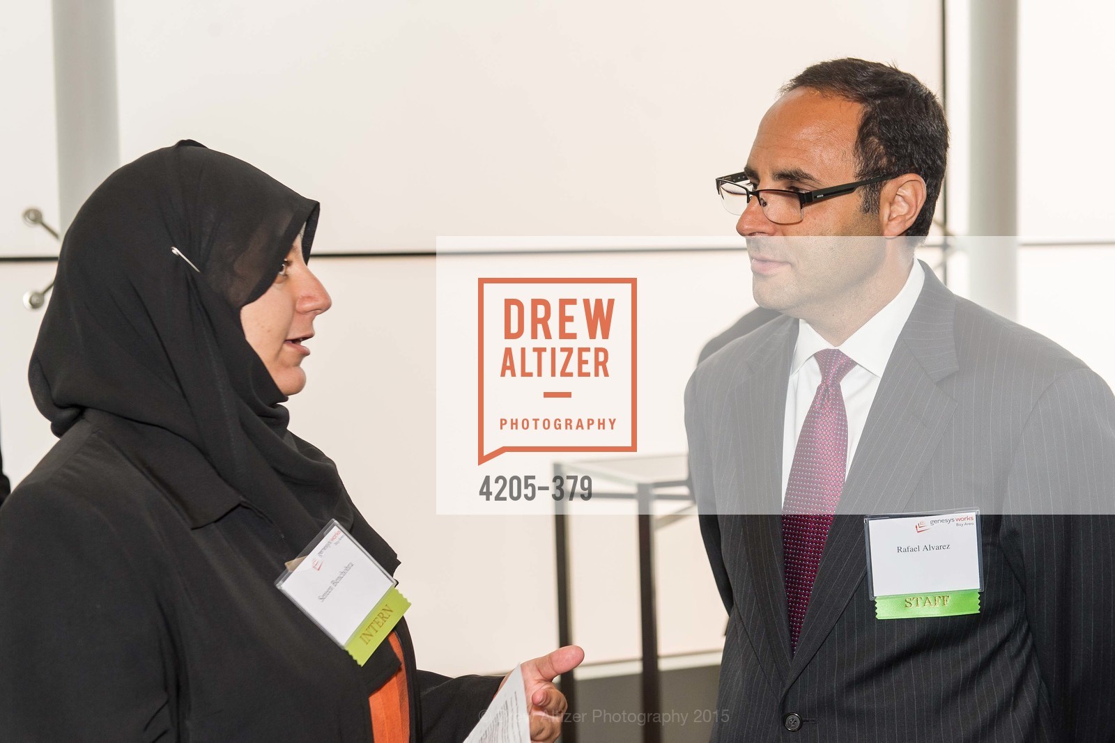 Sereen Benchohra, Rafael Alvarez, Genesys Works Bay Area Presents BREAKING THROUGH, St. Regis Hotel. 125 3rd St, October 14th, 2015,Drew Altizer, Drew Altizer Photography, full-service agency, private events, San Francisco photographer, photographer california