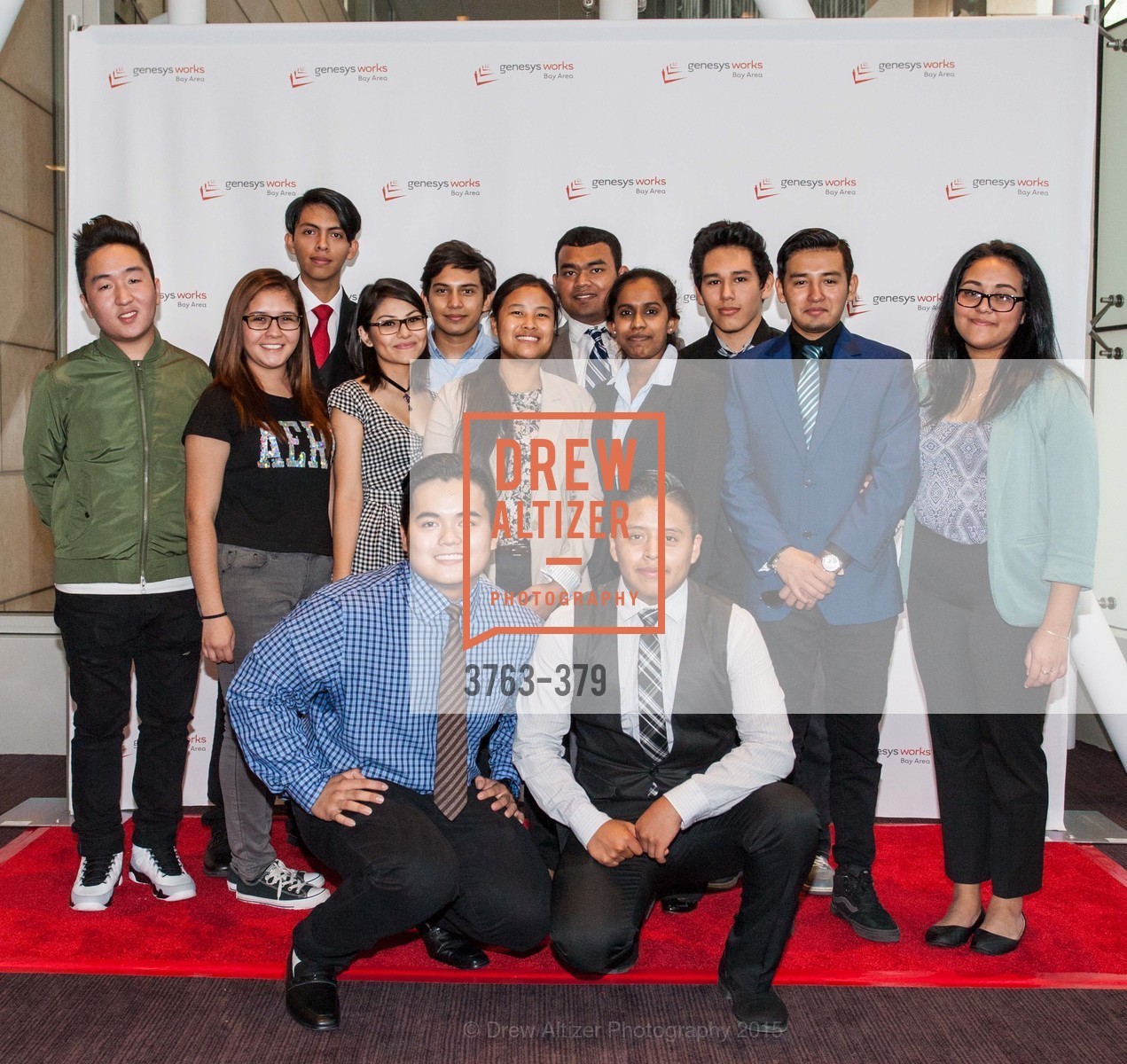 Group Photo, Genesys Works Bay Area Presents BREAKING THROUGH, St. Regis Hotel. 125 3rd St, October 14th, 2015,Drew Altizer, Drew Altizer Photography, full-service agency, private events, San Francisco photographer, photographer california