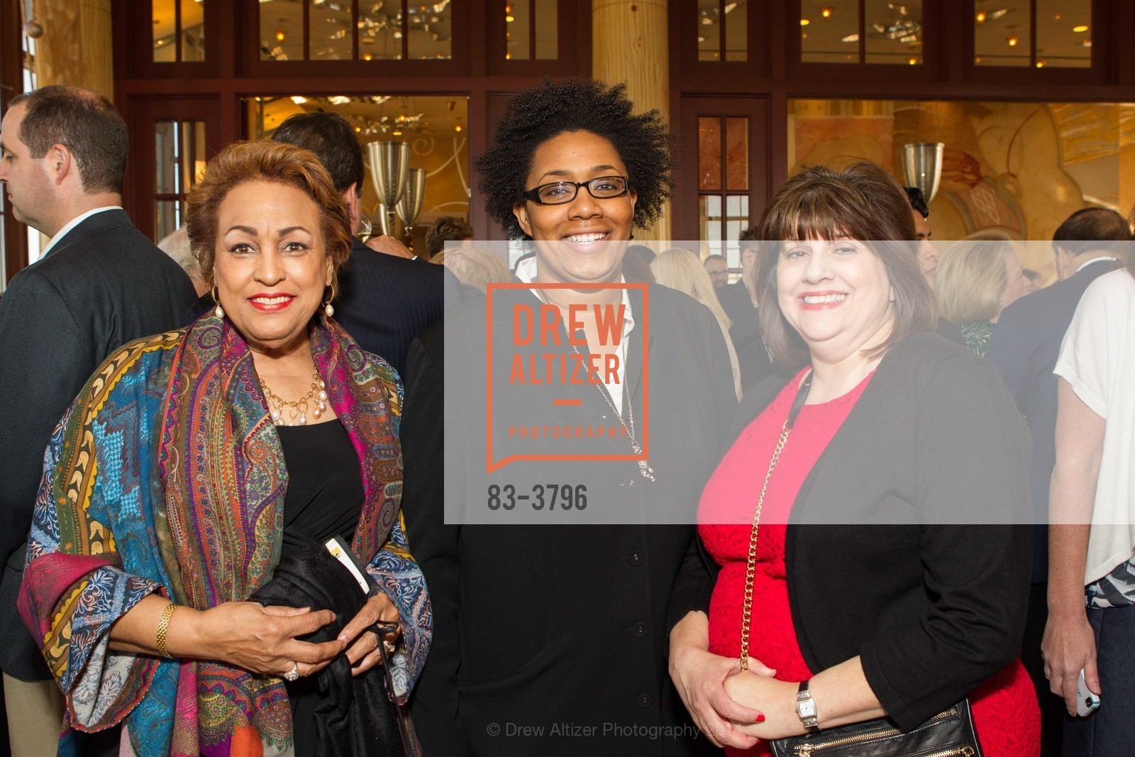 Leatrice Damus, Kristian Roberts, Victoria Eiker, SAN FRANCISCO OPERA Hosts Opera America Reception, US, June 21st, 2014, Photo #83-3796 Leatrice Damus, Kristian Roberts, Victoria Eiker, Photo #83-3796