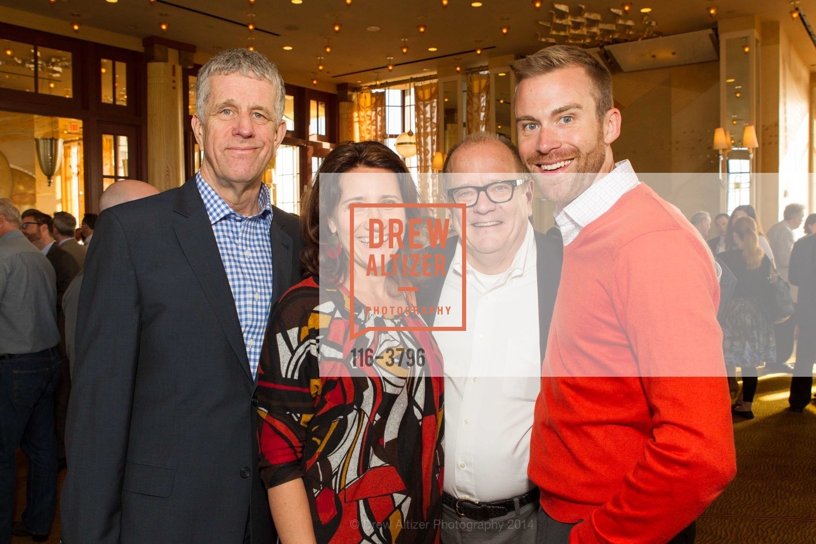 Doug Tuck, Natalija Vanesse, Steve Kelley, Brandon Stanley, SAN FRANCISCO OPERA Hosts Opera America Reception, US, June 21st, 2014, Photo #116-3796 Doug Tuck, Natalija Vanesse, Steve Kelley, Brandon Stanley, Photo #116-3796