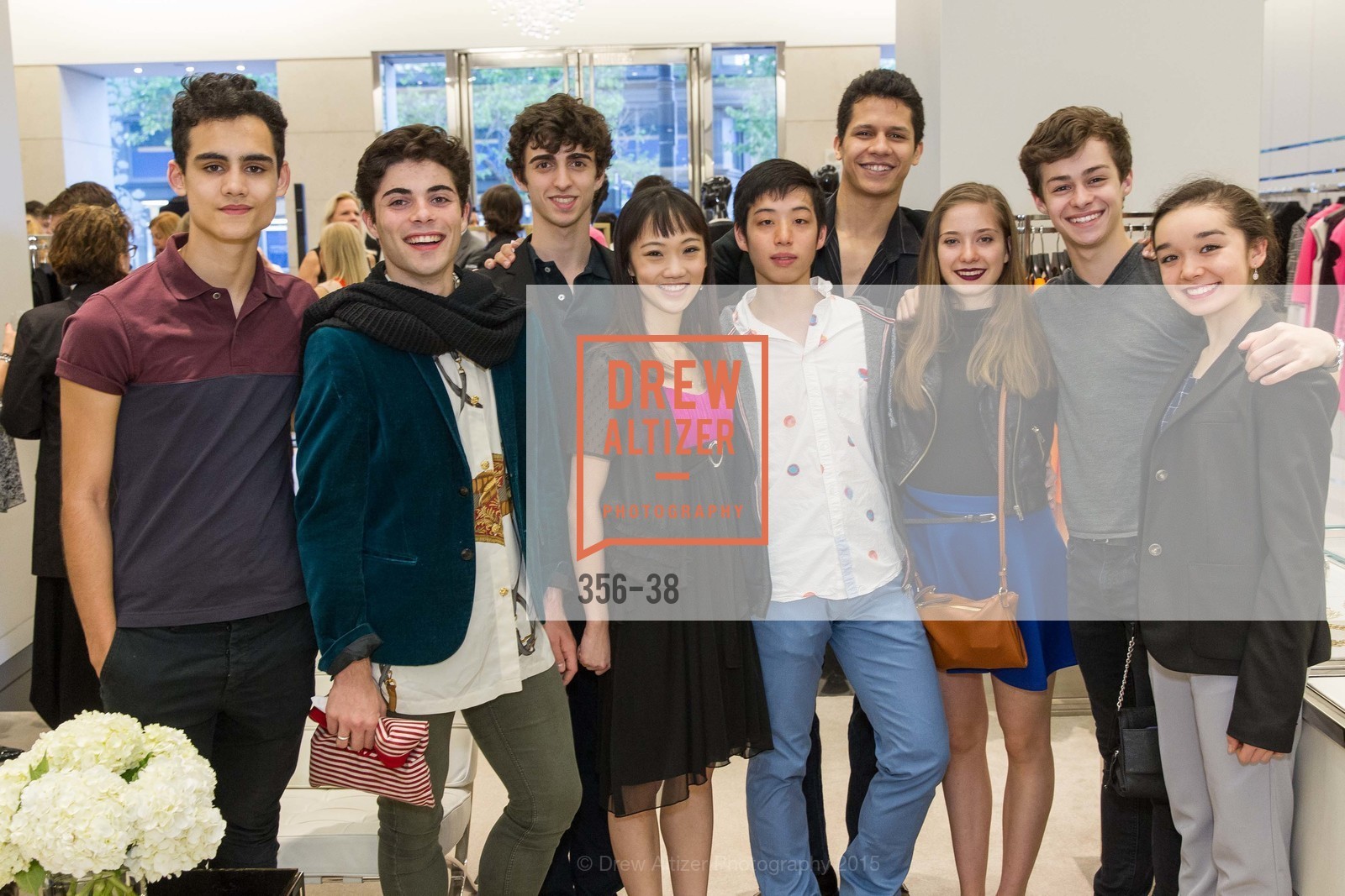 Daniel Domench, Davide Occhibinti, Chisako Oga, Haruo Niniya, Adriel Diniz, Anastasia Kubanda, Blake Kessler, Natasha Sheehan, Daniel Mccormickk, SF BALLET at St. John Boutique, Four Seasons Hotel. 767A Market Street, Suite B, April 15th, 2015,Drew Altizer, Drew Altizer Photography, full-service agency, private events, San Francisco photographer, photographer california