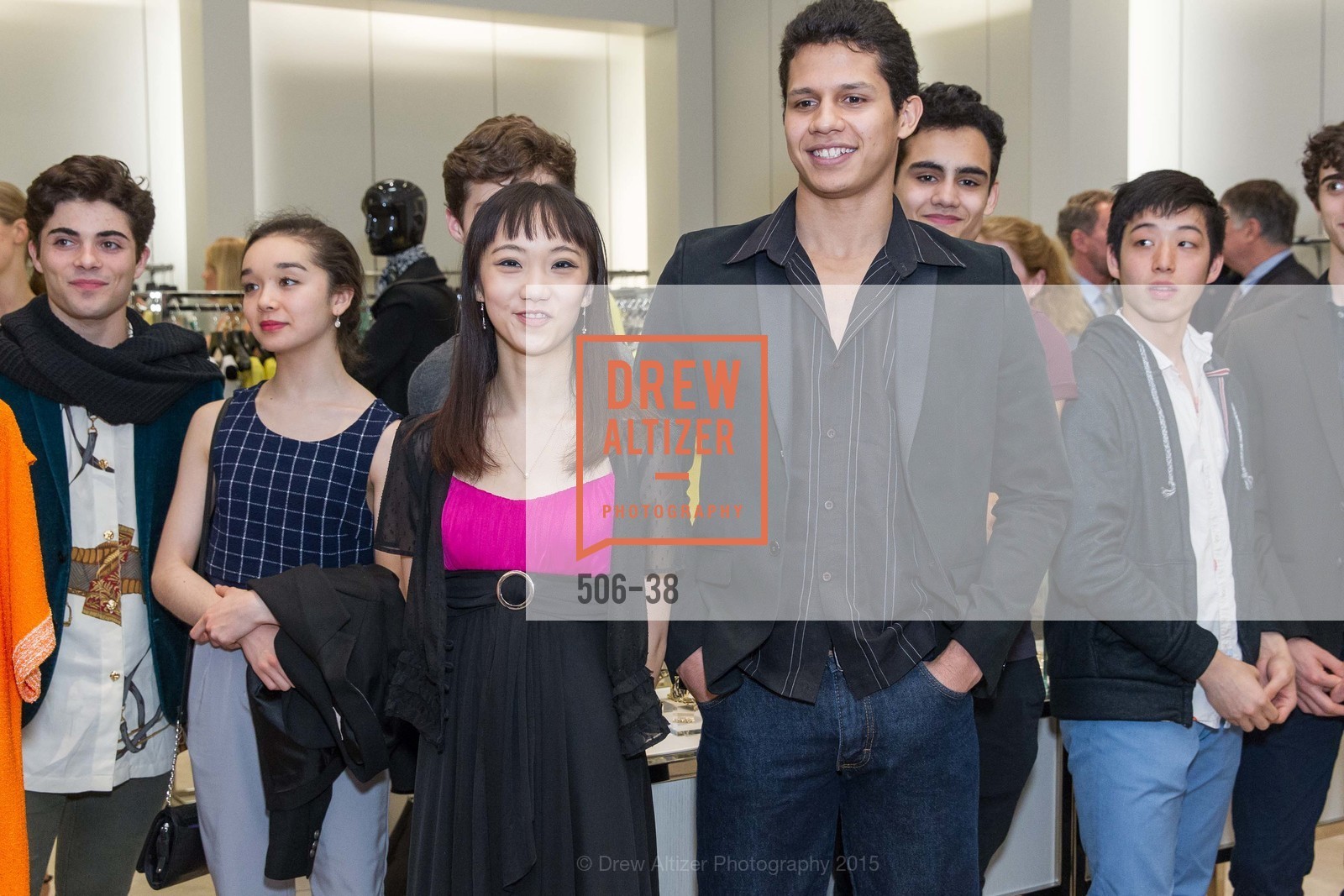 Daniel Domench, Natasha Sheehan, Chisako Oga, Adriel Diniz, Haruo Niniya, SF BALLET at St. John Boutique, Four Seasons Hotel. 767A Market Street, Suite B, April 15th, 2015,Drew Altizer, Drew Altizer Photography, full-service event agency, private events, San Francisco photographer, photographer California