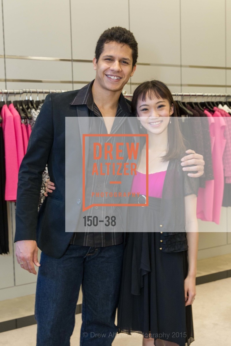 Adriel Diniz, Chisako Oga, SF BALLET at St. John Boutique, Four Seasons Hotel. 767A Market Street, Suite B, April 15th, 2015,Drew Altizer, Drew Altizer Photography, full-service agency, private events, San Francisco photographer, photographer california