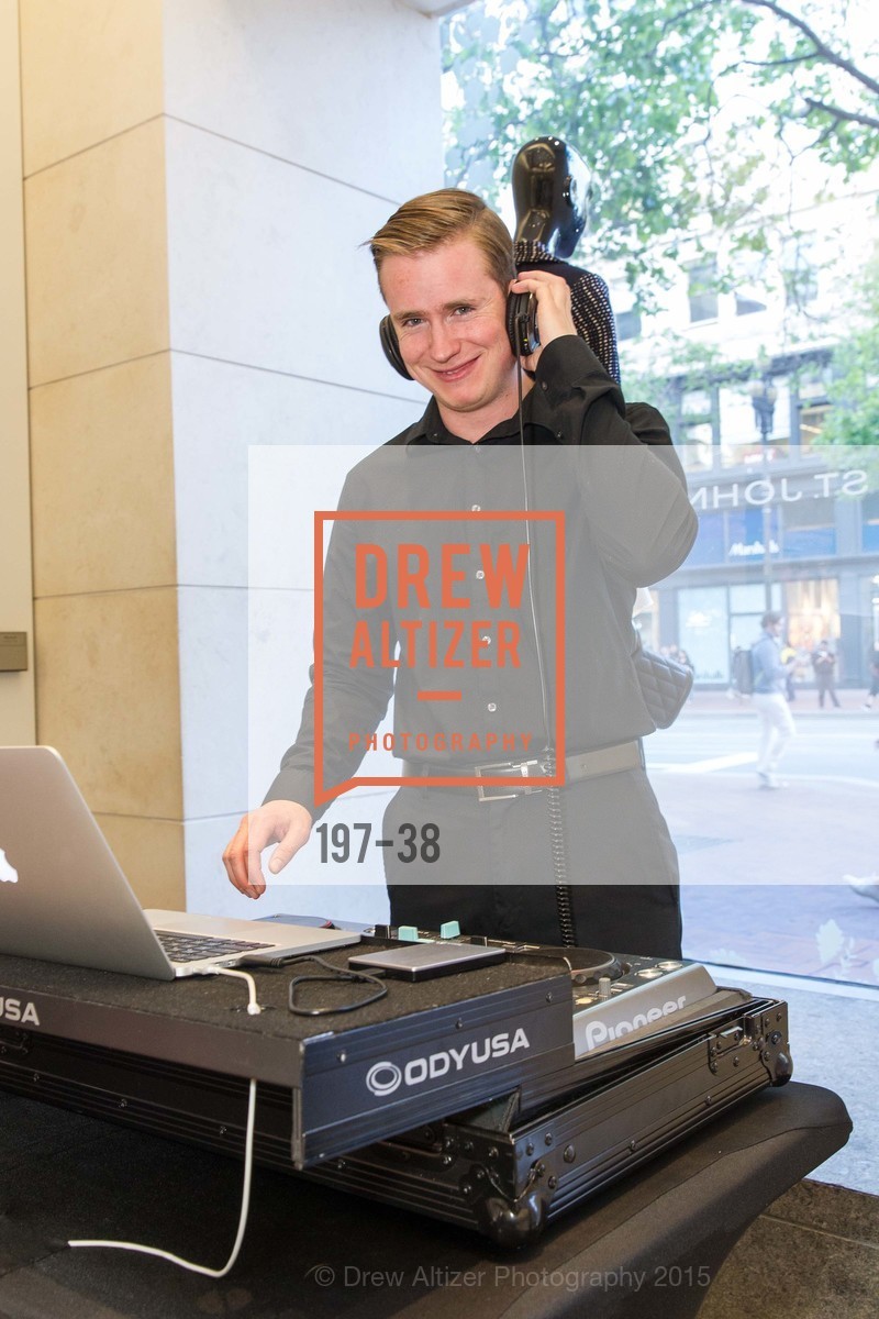 Dj, SF BALLET at St. John Boutique, Four Seasons Hotel. 767A Market Street, Suite B, April 15th, 2015,Drew Altizer, Drew Altizer Photography, full-service agency, private events, San Francisco photographer, photographer california