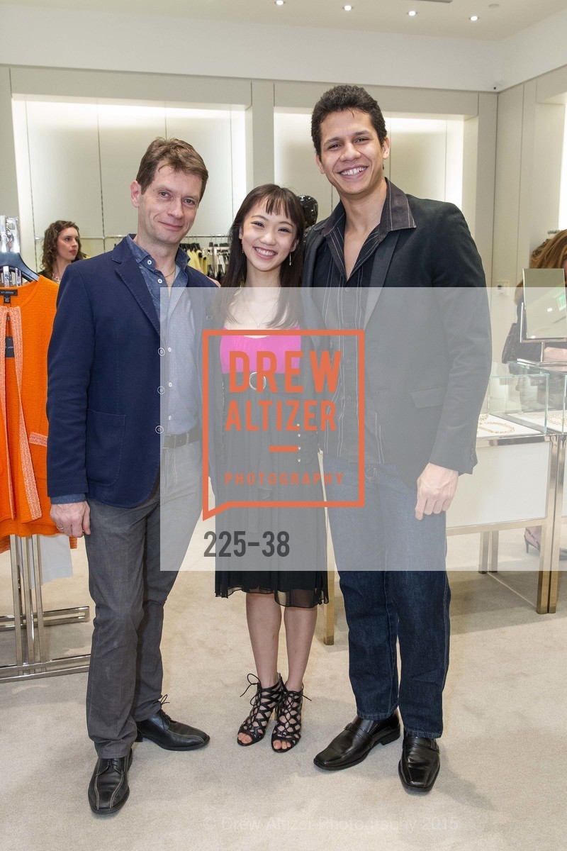 Patrick Armand, Chisako Oga, Adriel Diniz, SF BALLET at St. John Boutique, Four Seasons Hotel. 767A Market Street, Suite B, April 15th, 2015,Drew Altizer, Drew Altizer Photography, full-service agency, private events, San Francisco photographer, photographer california