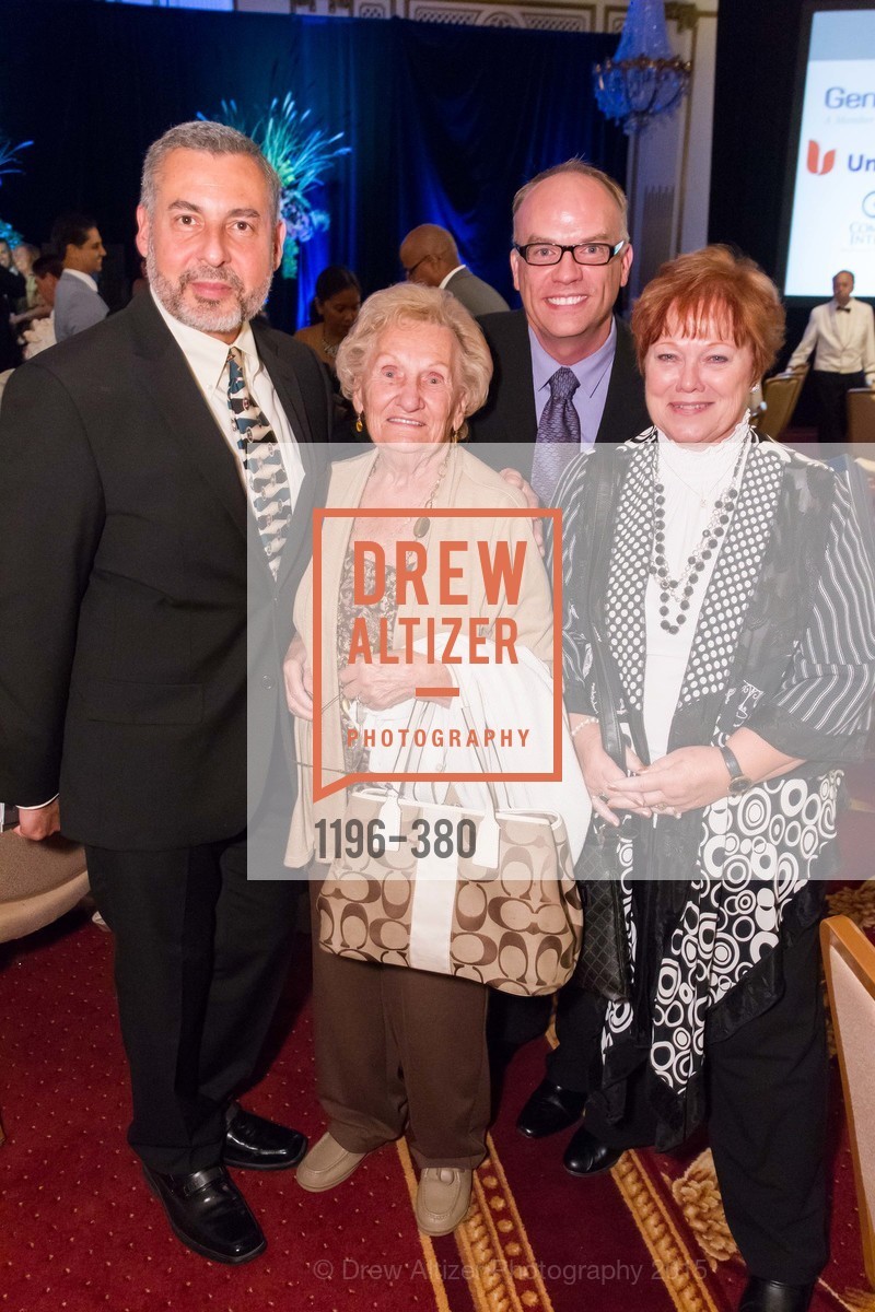 Orlando Gonzales, Carol Waltrip, Keith Waltrip, Rebecca Osman, Shanti Project 41st Annual Compassion is Universal Dinner, Palace Hotel. Palace Hotel, . 2 New Montgomery St, October 14th, 2015, Photo #1196-380 Orlando Gonzales, Carol Waltrip, Keith Waltrip, Rebecca Osman, Photo #1196-380