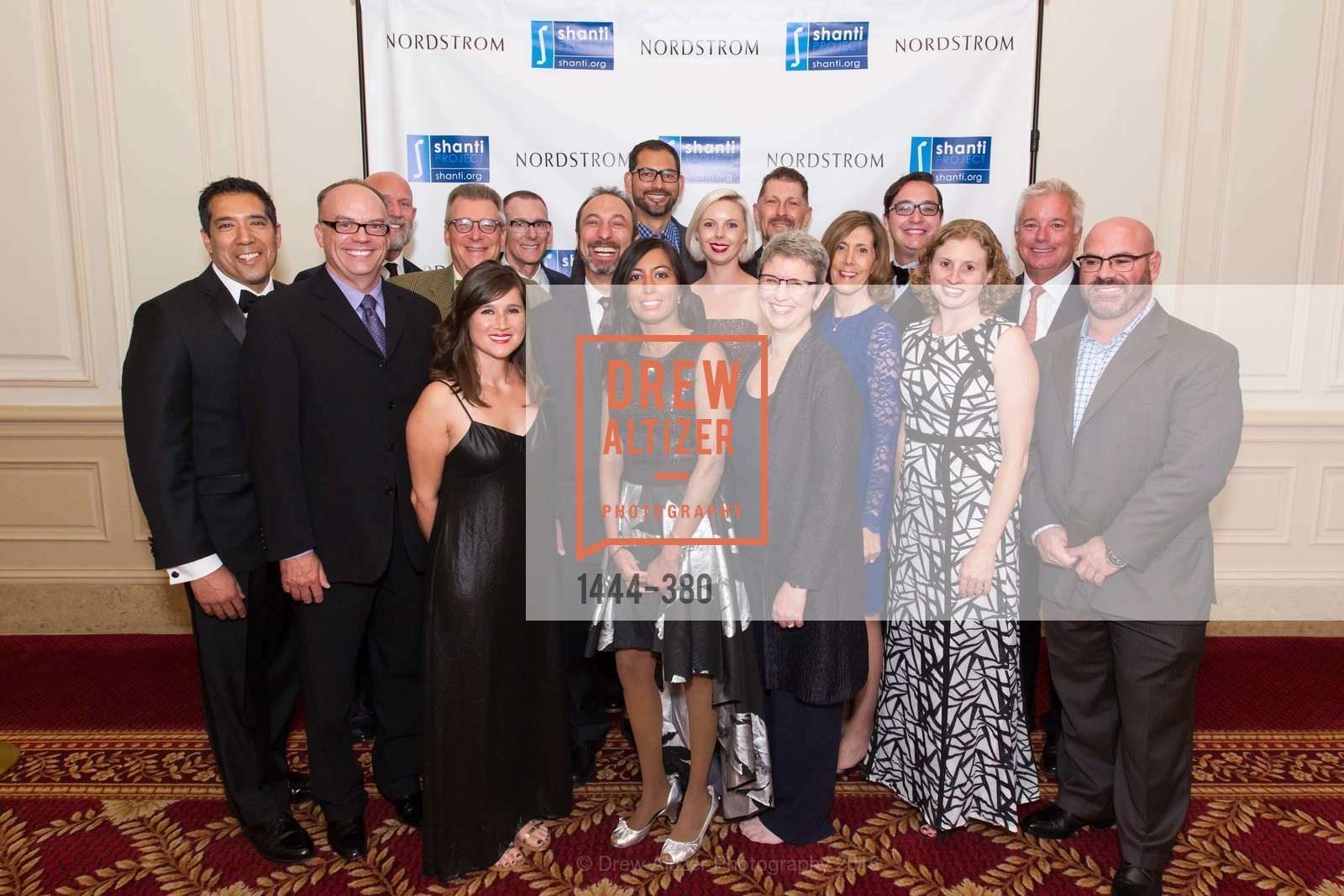 Group Picture, Shanti Project 41st Annual Compassion is Universal Dinner, Palace Hotel. 2 New Montgomery St, October 14th, 2015,Drew Altizer, Drew Altizer Photography, full-service agency, private events, San Francisco photographer, photographer california