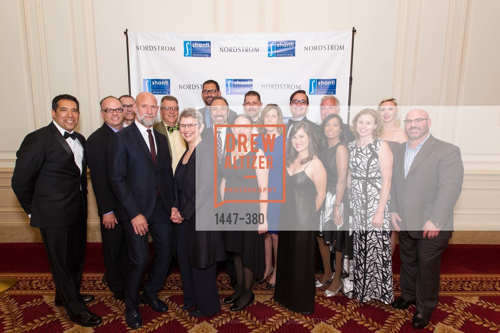 Group Picture, Shanti Project 41st Annual Compassion is Universal Dinner, Palace Hotel. 2 New Montgomery St, October 14th, 2015,Drew Altizer, Drew Altizer Photography, full-service event agency, private events, San Francisco photographer, photographer California