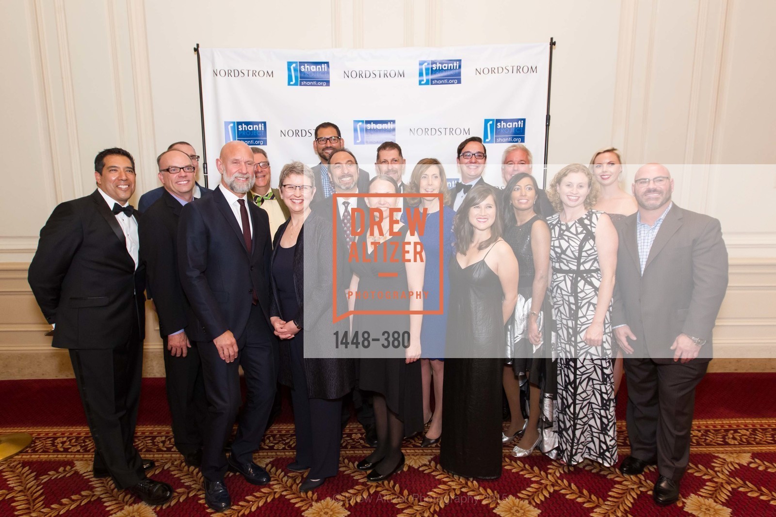 Group Picture, Shanti Project 41st Annual Compassion is Universal Dinner, Palace Hotel. 2 New Montgomery St, October 14th, 2015,Drew Altizer, Drew Altizer Photography, full-service agency, private events, San Francisco photographer, photographer california