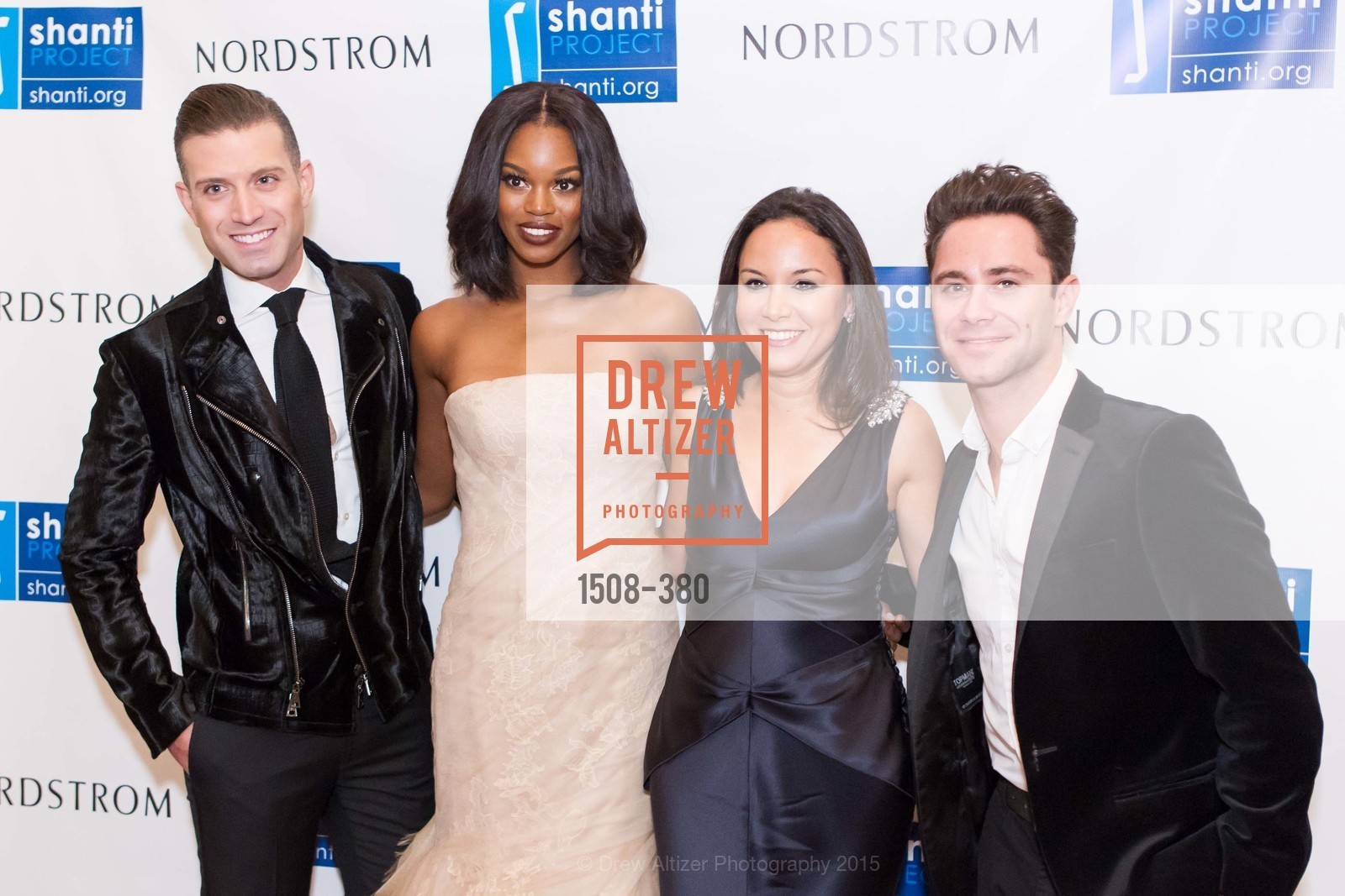 Omar Sharif Jr., Eugena Washington, Bahya Oumil-Murad, Sasha Farber, Shanti Project 41st Annual Compassion is Universal Dinner, Palace Hotel. 2 New Montgomery St, October 14th, 2015,Drew Altizer, Drew Altizer Photography, full-service agency, private events, San Francisco photographer, photographer california