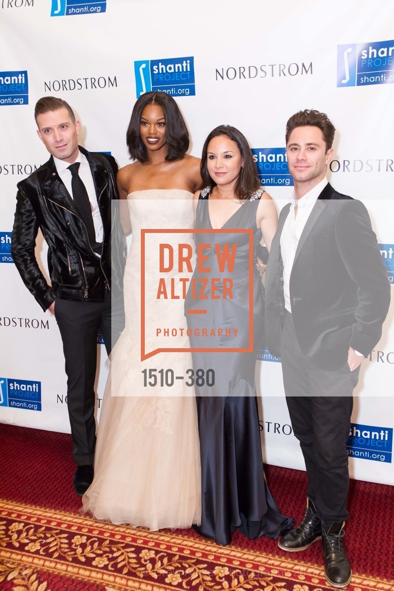 Omar Sharif Jr., Eugena Washington, Bahya Oumil-Murad, Sasha Farber, Shanti Project 41st Annual Compassion is Universal Dinner, Palace Hotel. 2 New Montgomery St, October 14th, 2015,Drew Altizer, Drew Altizer Photography, full-service agency, private events, San Francisco photographer, photographer california