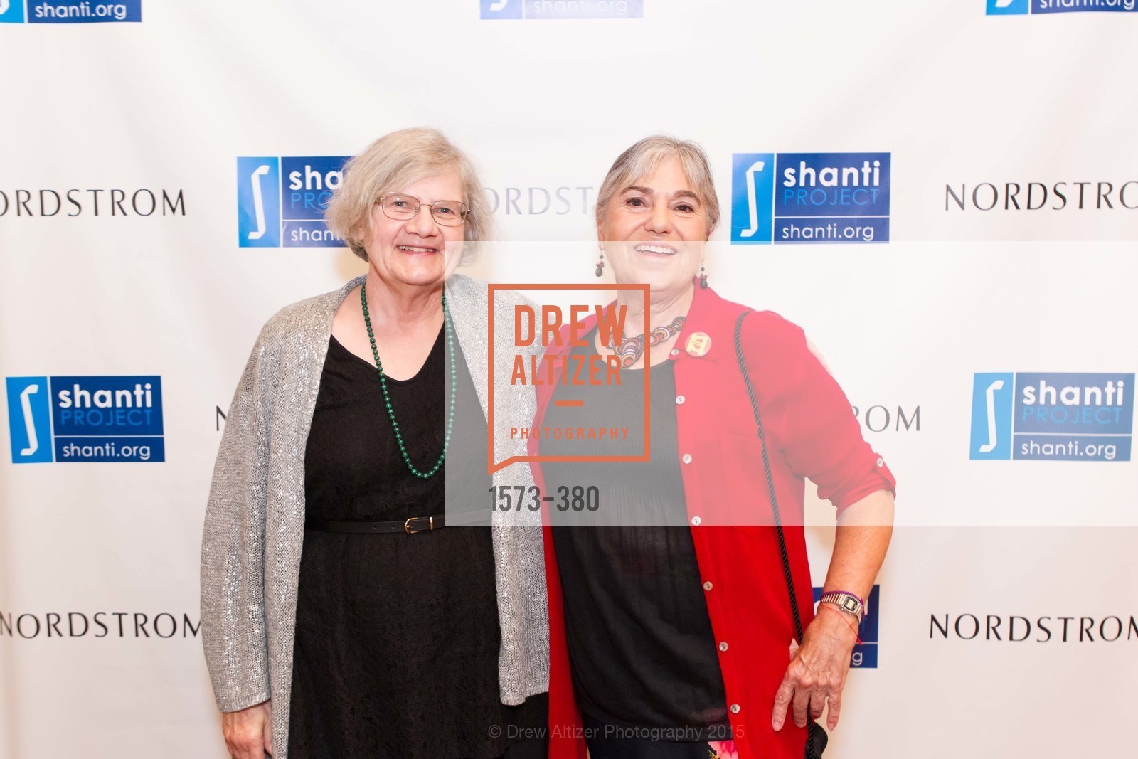 Shirley Barger, Robin Roth, Shanti Project 41st Annual Compassion is Universal Dinner, Palace Hotel. 2 New Montgomery St, October 14th, 2015,Drew Altizer, Drew Altizer Photography, full-service event agency, private events, San Francisco photographer, photographer California