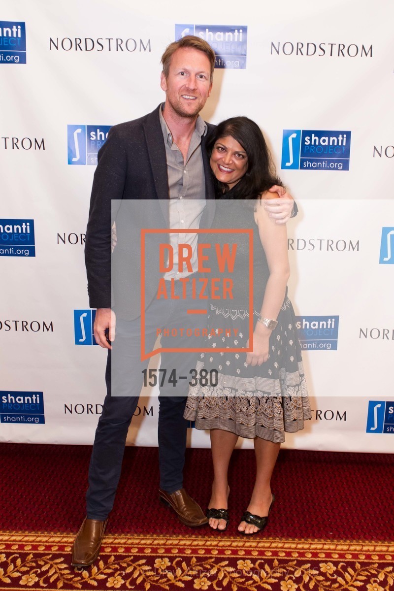 Paul Day, Shilpa Patel, Shanti Project 41st Annual Compassion is Universal Dinner, Palace Hotel. 2 New Montgomery St, October 14th, 2015,Drew Altizer, Drew Altizer Photography, full-service agency, private events, San Francisco photographer, photographer california