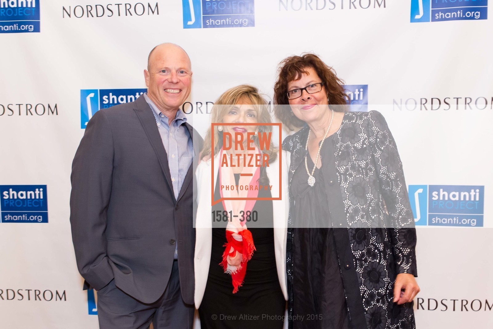 Ken Rosling, Martha Sifuentes, Jennifer Osner, Shanti Project 41st Annual Compassion is Universal Dinner, Palace Hotel. 2 New Montgomery St, October 14th, 2015,Drew Altizer, Drew Altizer Photography, full-service agency, private events, San Francisco photographer, photographer california
