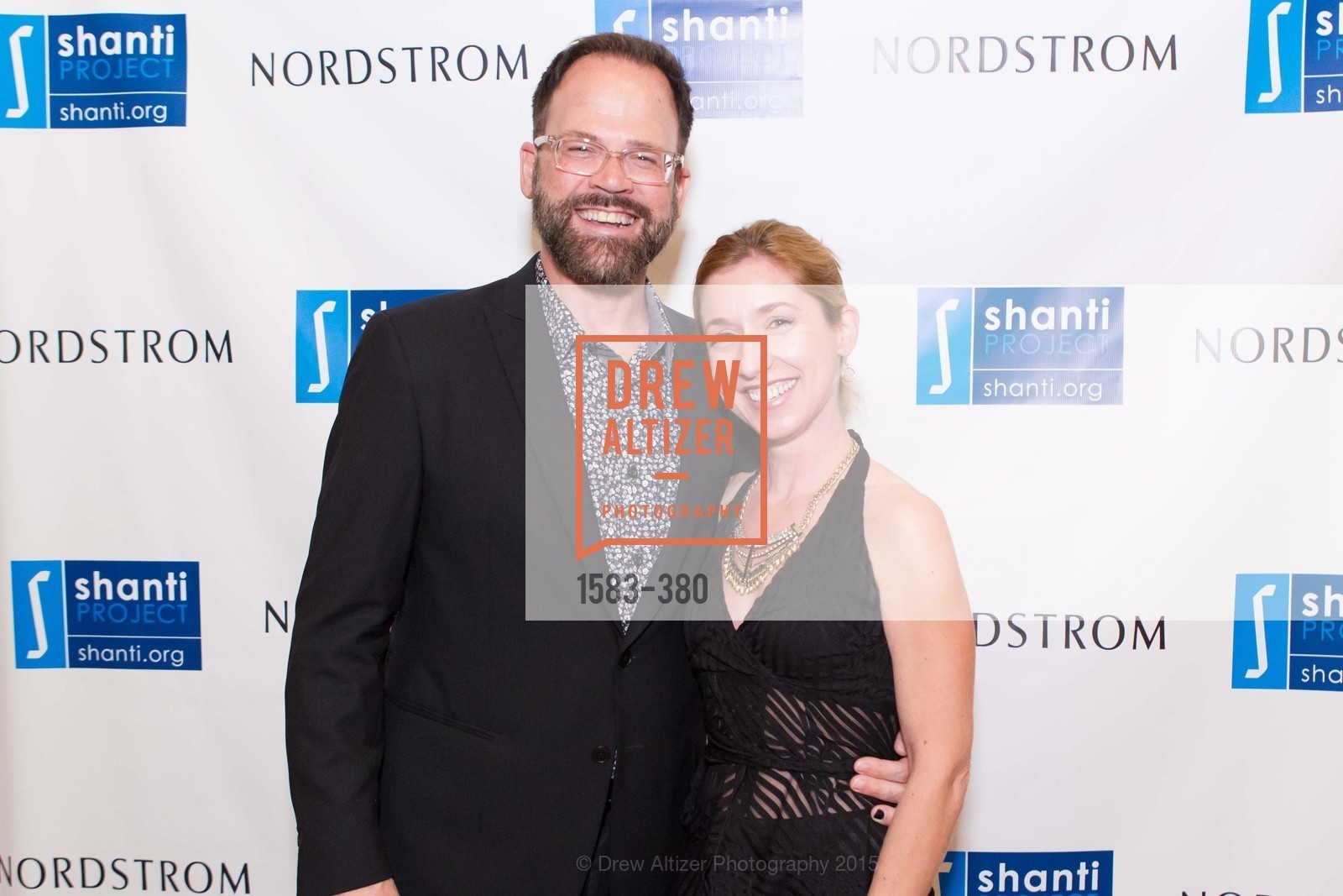 Adam Ouderkirk, Kristi Dixon, Shanti Project 41st Annual Compassion is Universal Dinner, Palace Hotel. Palace Hotel, . 2 New Montgomery St, October 14th, 2015, Photo #1583-380 Adam Ouderkirk, Kristi Dixon, Photo #1583-380