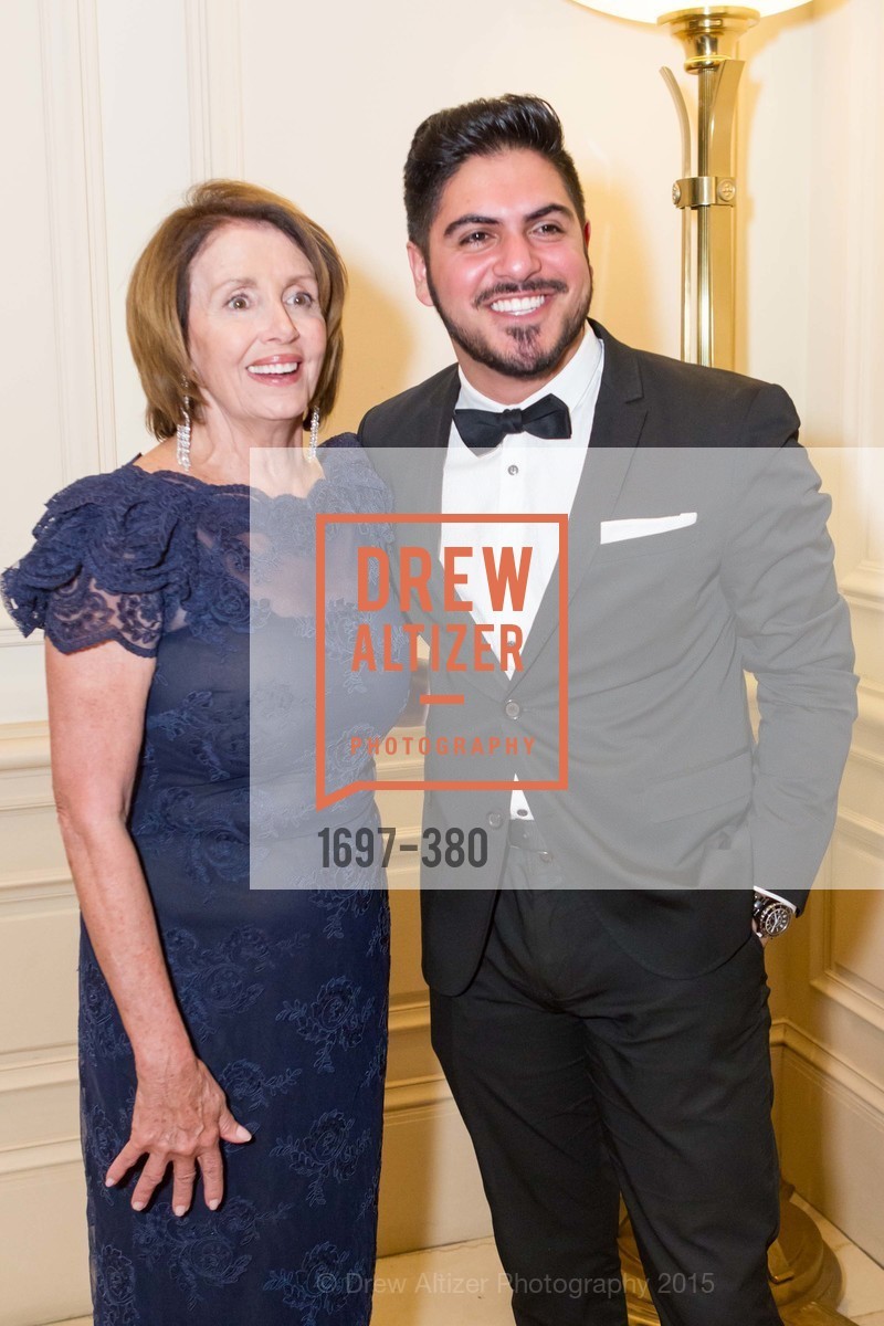 Nancy Pelosi, Naweed Mohabba, Shanti Project 41st Annual Compassion is Universal Dinner, Palace Hotel. 2 New Montgomery St, October 14th, 2015,Drew Altizer, Drew Altizer Photography, full-service event agency, private events, San Francisco photographer, photographer California