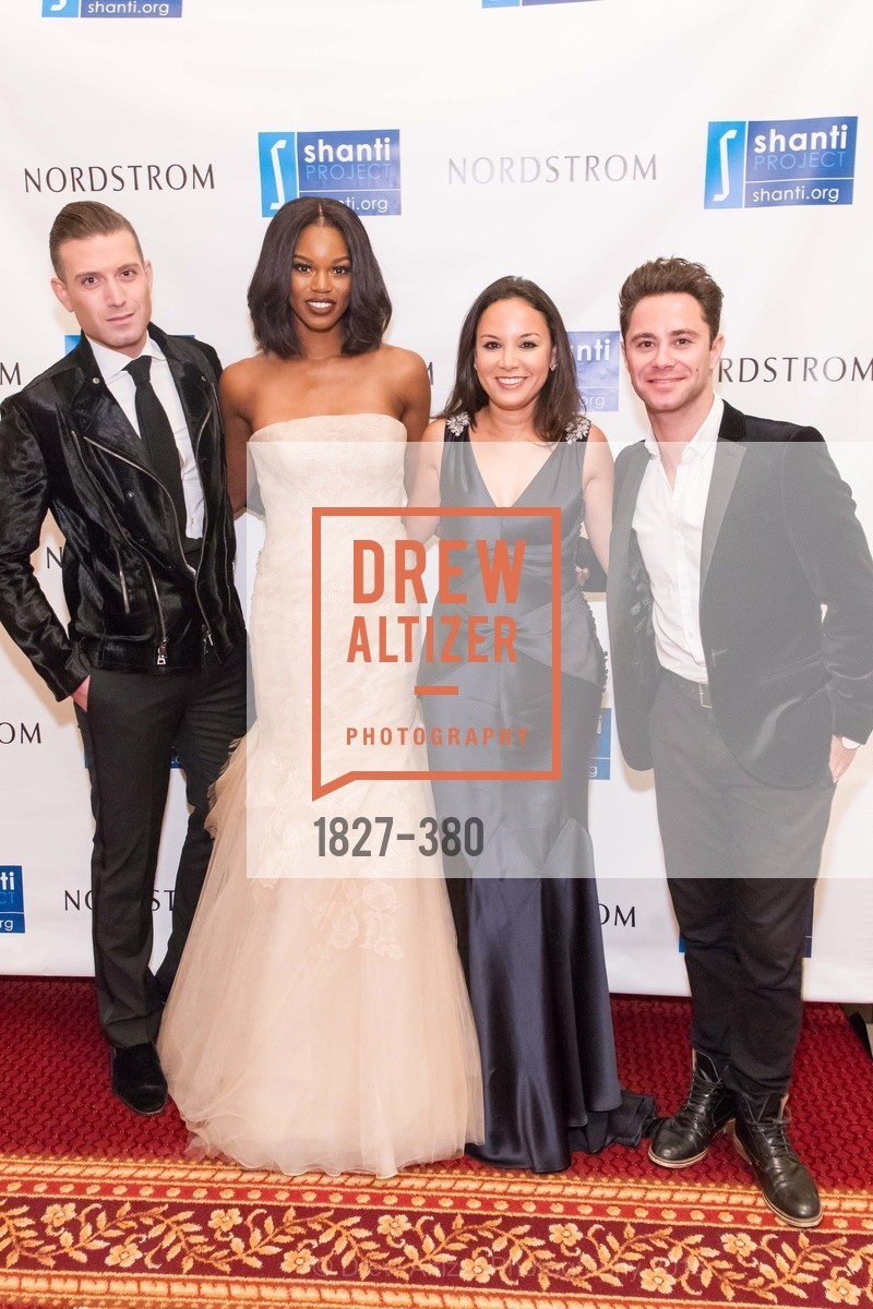 Omar Sharif Jr., Eugena Washington, Bahya Oumil-Murad, Sasha Farber, Shanti Project 41st Annual Compassion is Universal Dinner, Palace Hotel. 2 New Montgomery St, October 14th, 2015,Drew Altizer, Drew Altizer Photography, full-service agency, private events, San Francisco photographer, photographer california