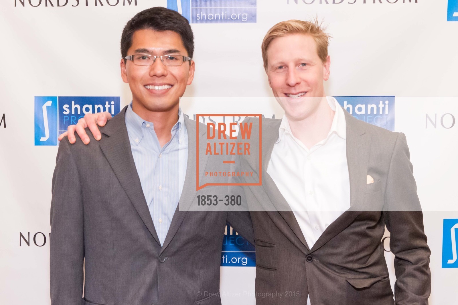 JIm Bu, Nathaniel Hanes, Shanti Project 41st Annual Compassion is Universal Dinner, Palace Hotel. 2 New Montgomery St, October 14th, 2015