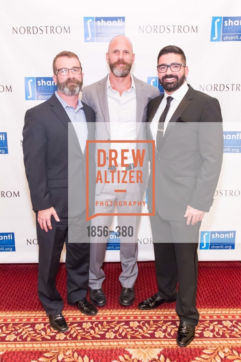 Russell Beats, Simon Keyes, Alejandro Villa, Shanti Project 41st Annual Compassion is Universal Dinner, Palace Hotel. 2 New Montgomery St, October 14th, 2015,Drew Altizer, Drew Altizer Photography, full-service agency, private events, San Francisco photographer, photographer california
