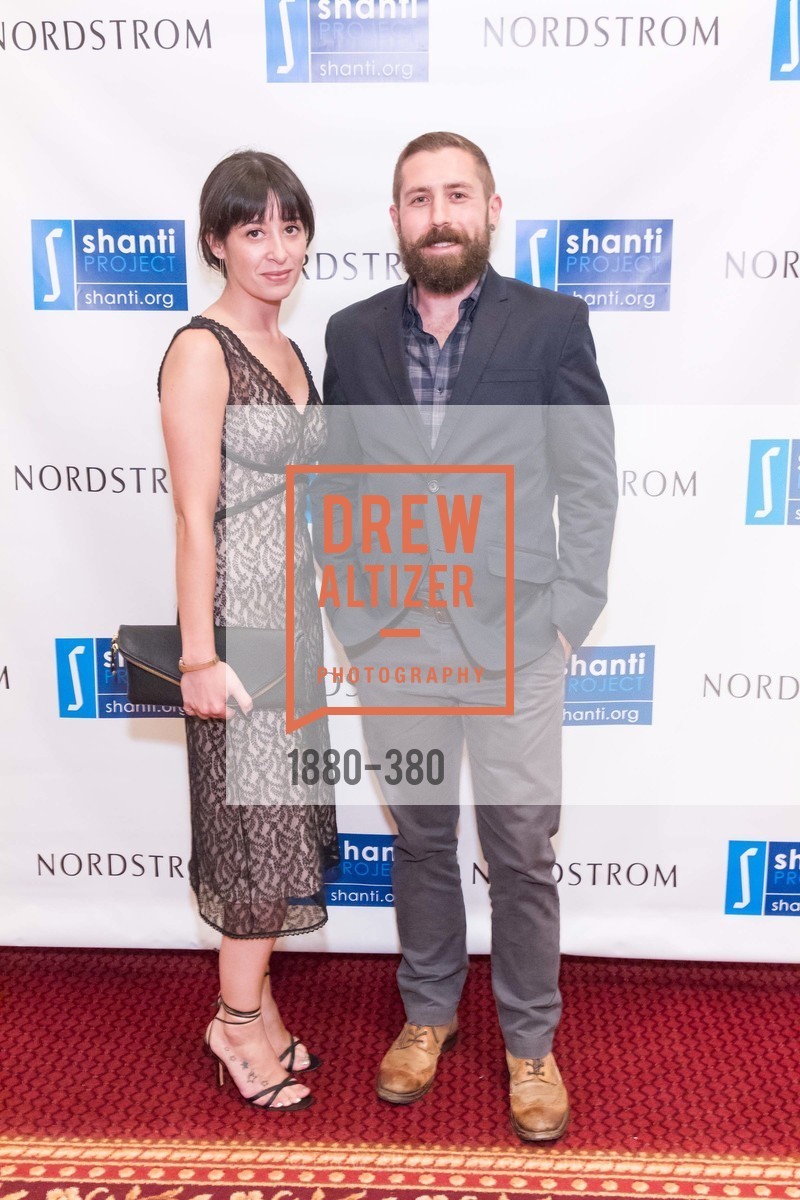 Sasha Candelora, Chase Chambers, Shanti Project 41st Annual Compassion is Universal Dinner, Palace Hotel. Palace Hotel, . 2 New Montgomery St, October 14th, 2015, Photo #1880-380 Sasha Candelora, Chase Chambers, Photo #1880-380