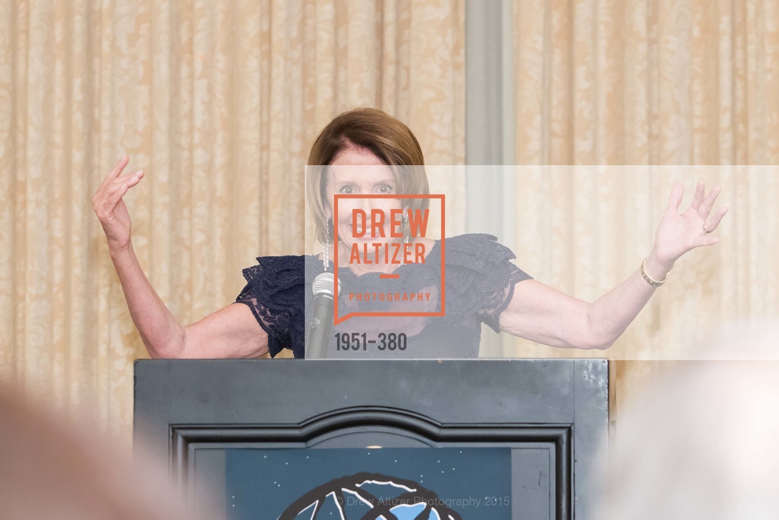 Nancy Pelosi, Shanti Project 41st Annual Compassion is Universal Dinner, Palace Hotel. 2 New Montgomery St, October 14th, 2015,Drew Altizer, Drew Altizer Photography, full-service agency, private events, San Francisco photographer, photographer california