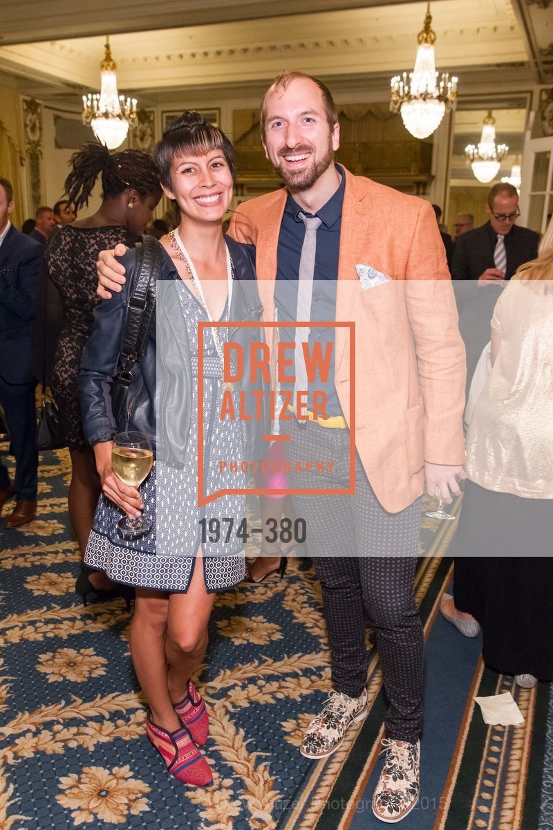 Kevyn Dehireno, Chad Benjamin Potter, Shanti Project 41st Annual Compassion is Universal Dinner, Palace Hotel. 2 New Montgomery St, October 14th, 2015,Drew Altizer, Drew Altizer Photography, full-service agency, private events, San Francisco photographer, photographer california
