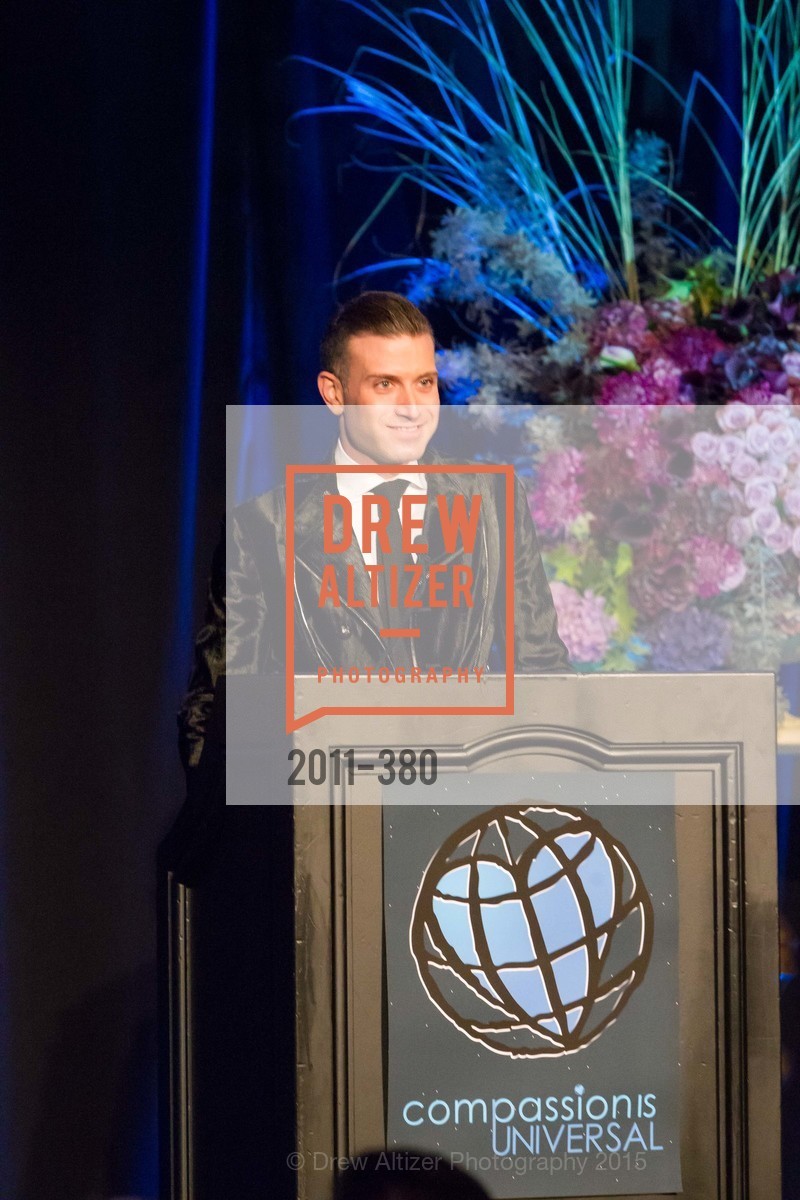 Omar Sharif Jr., Shanti Project 41st Annual Compassion is Universal Dinner, Palace Hotel. 2 New Montgomery St, October 14th, 2015,Drew Altizer, Drew Altizer Photography, full-service event agency, private events, San Francisco photographer, photographer California