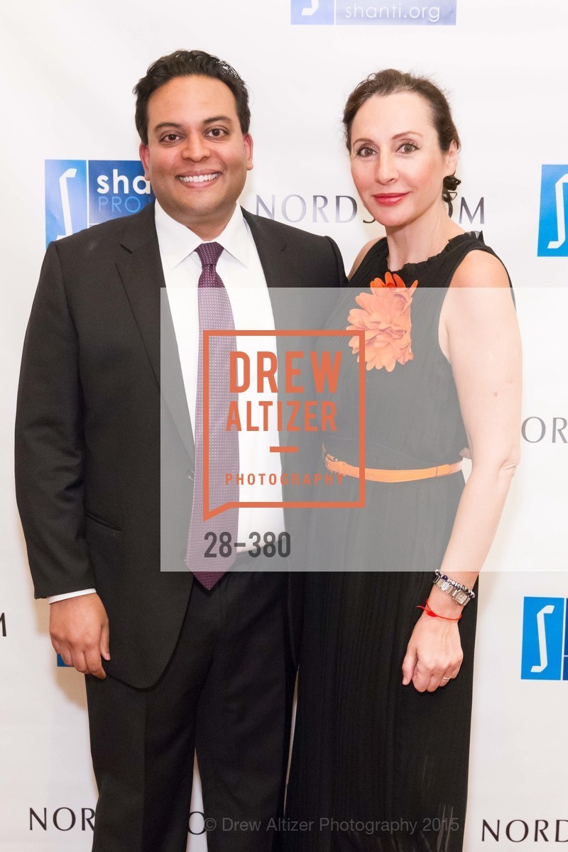 Kaushik Roy, Clara Shayevich, Shanti Project 41st Annual Compassion is Universal Dinner, Palace Hotel. 2 New Montgomery St, October 14th, 2015,Drew Altizer, Drew Altizer Photography, full-service event agency, private events, San Francisco photographer, photographer California