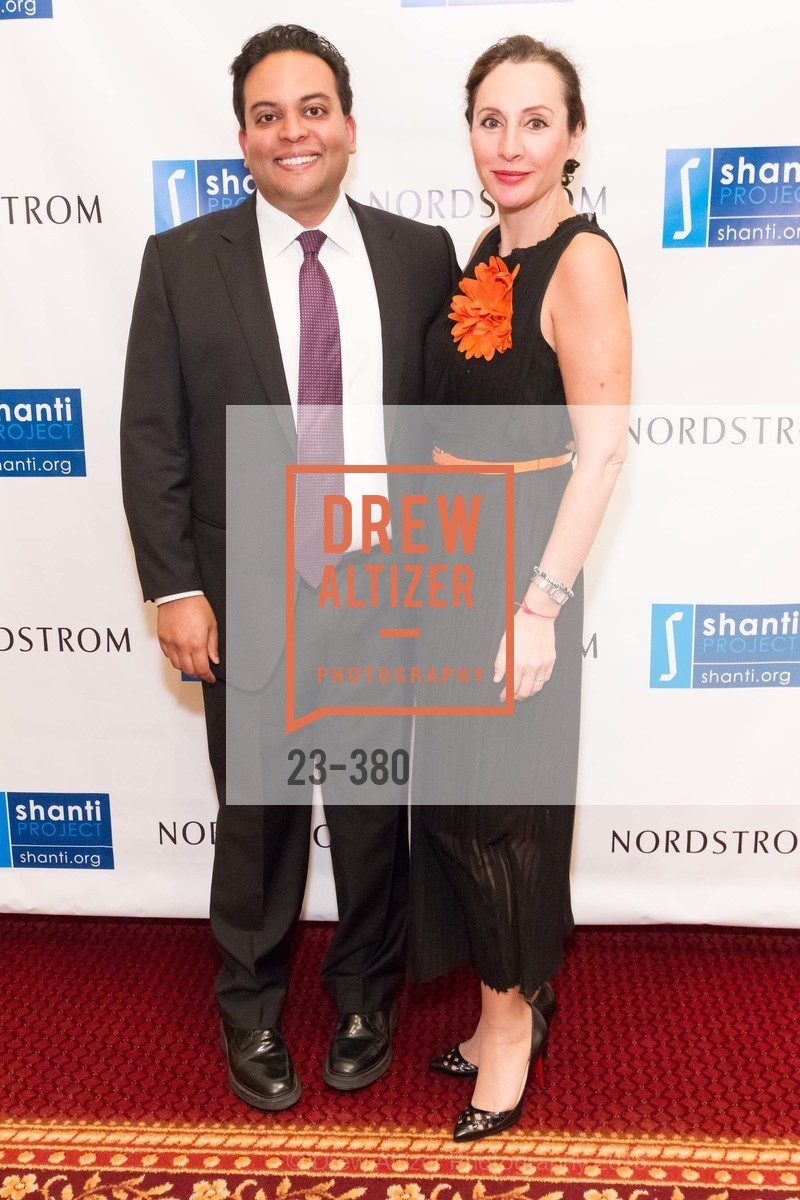 Kaushik Roy, Clara Shayevich, Shanti Project 41st Annual Compassion is Universal Dinner, Palace Hotel. 2 New Montgomery St, October 14th, 2015,Drew Altizer, Drew Altizer Photography, full-service agency, private events, San Francisco photographer, photographer california