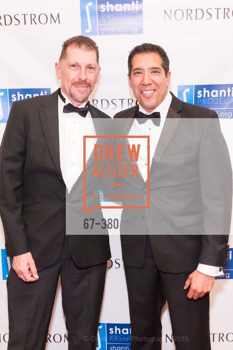 Tom Steele, Alex Rivera, Shanti Project 41st Annual Compassion is Universal Dinner, Palace Hotel. Palace Hotel, . 2 New Montgomery St, October 14th, 2015, Photo #67-380 Tom Steele, Alex Rivera, Photo #67-380
